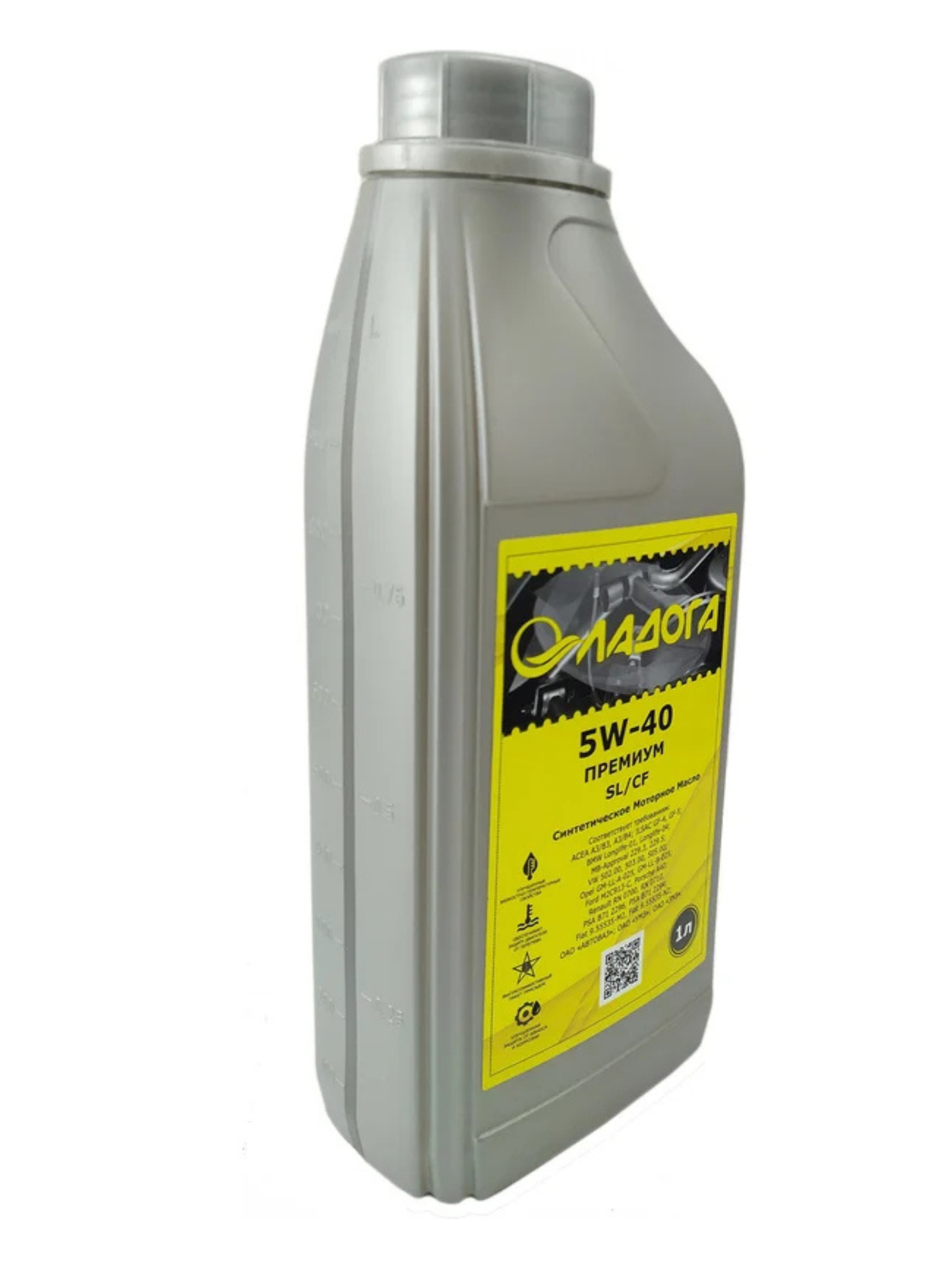Изображение товара Масло моторное Ладога премиум 5W-40 SL/CF 1 л