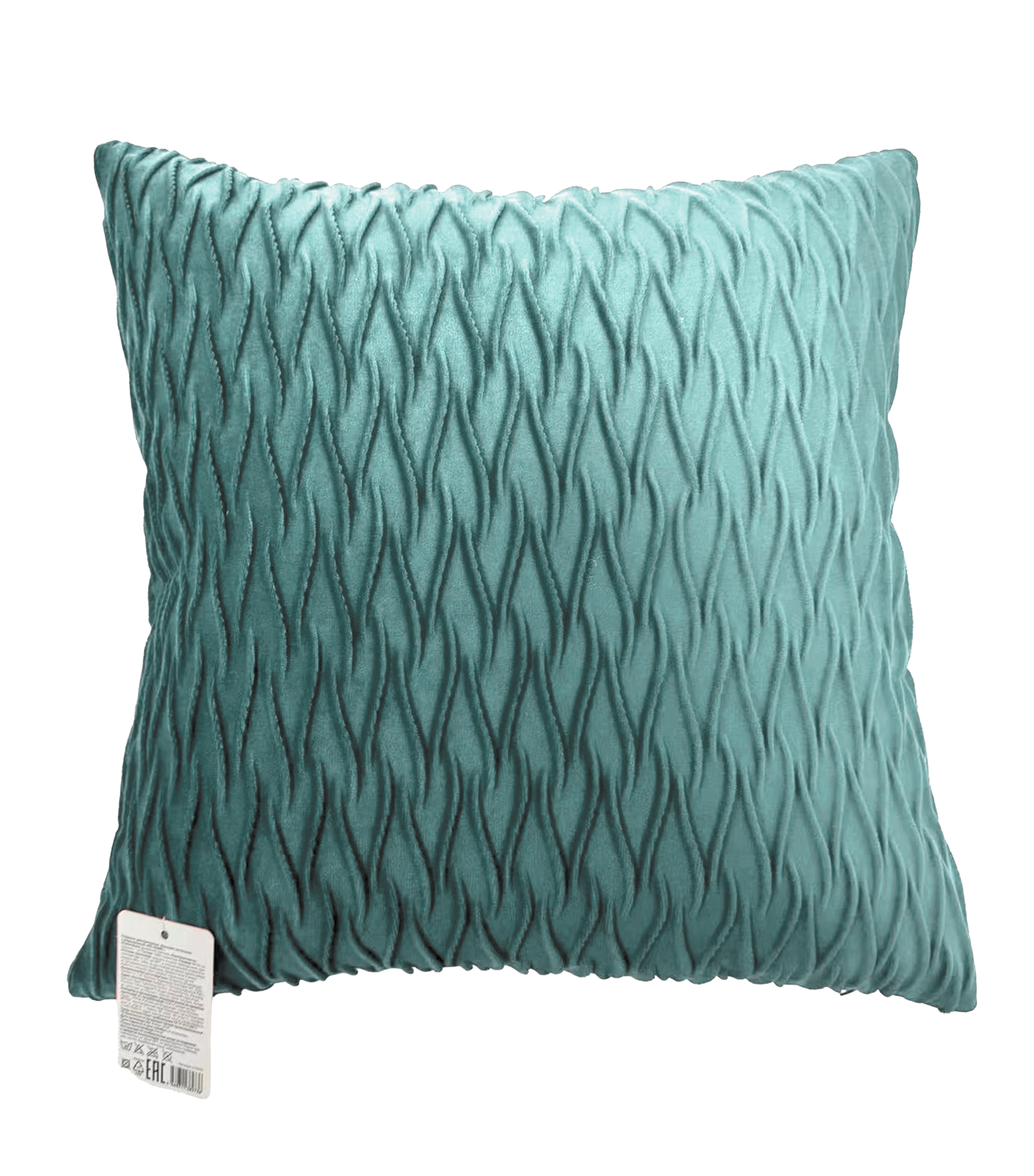 Изображение товара Декоративная подушка Nd Home Бархат 45x45 см серо-голубая современный дизайн