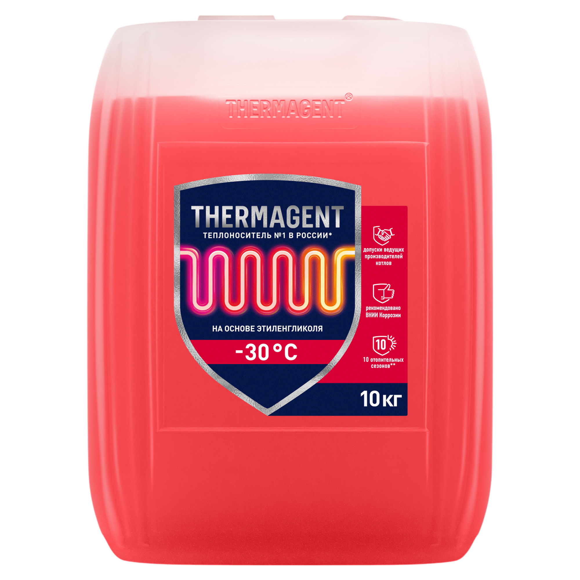 Теплоноситель Thermagent 910265 -30°C 10 кг этиленгликоль