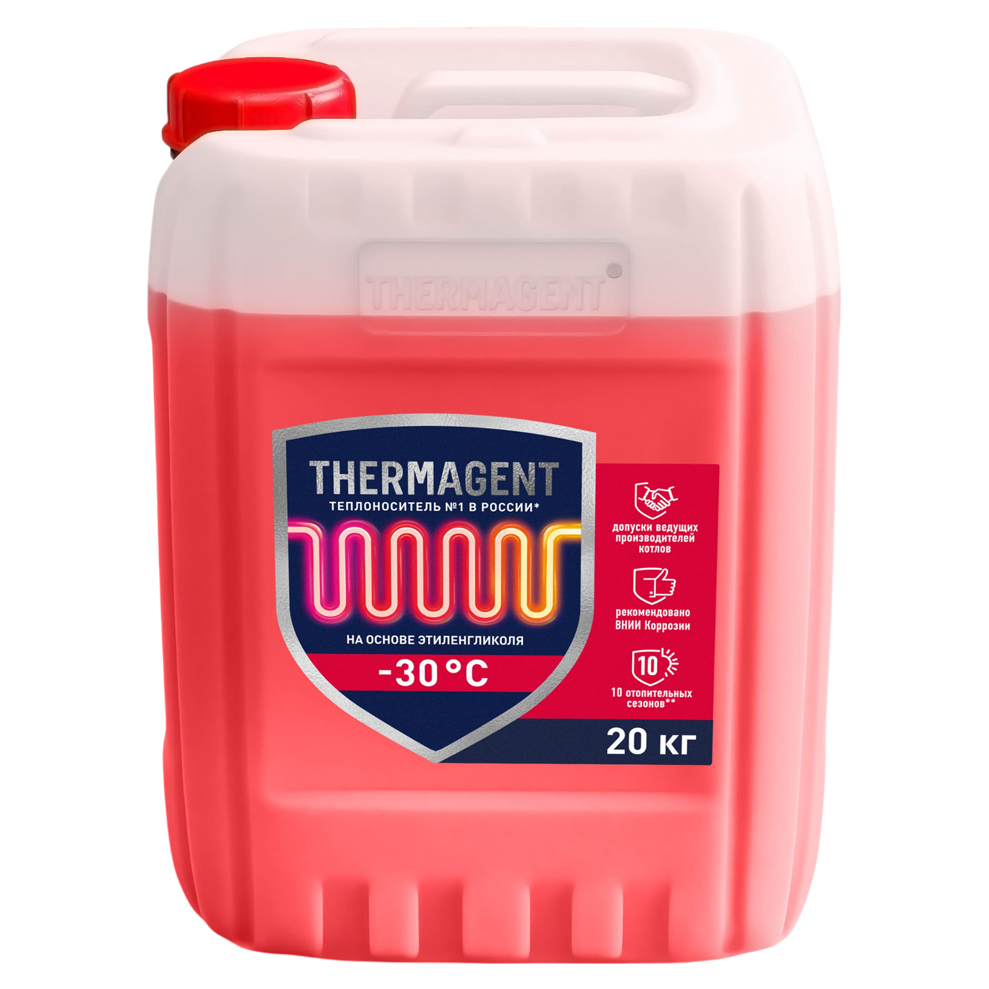 Изображение товара Теплоноситель Thermagent 910236 для отопления -30°C 20 кг