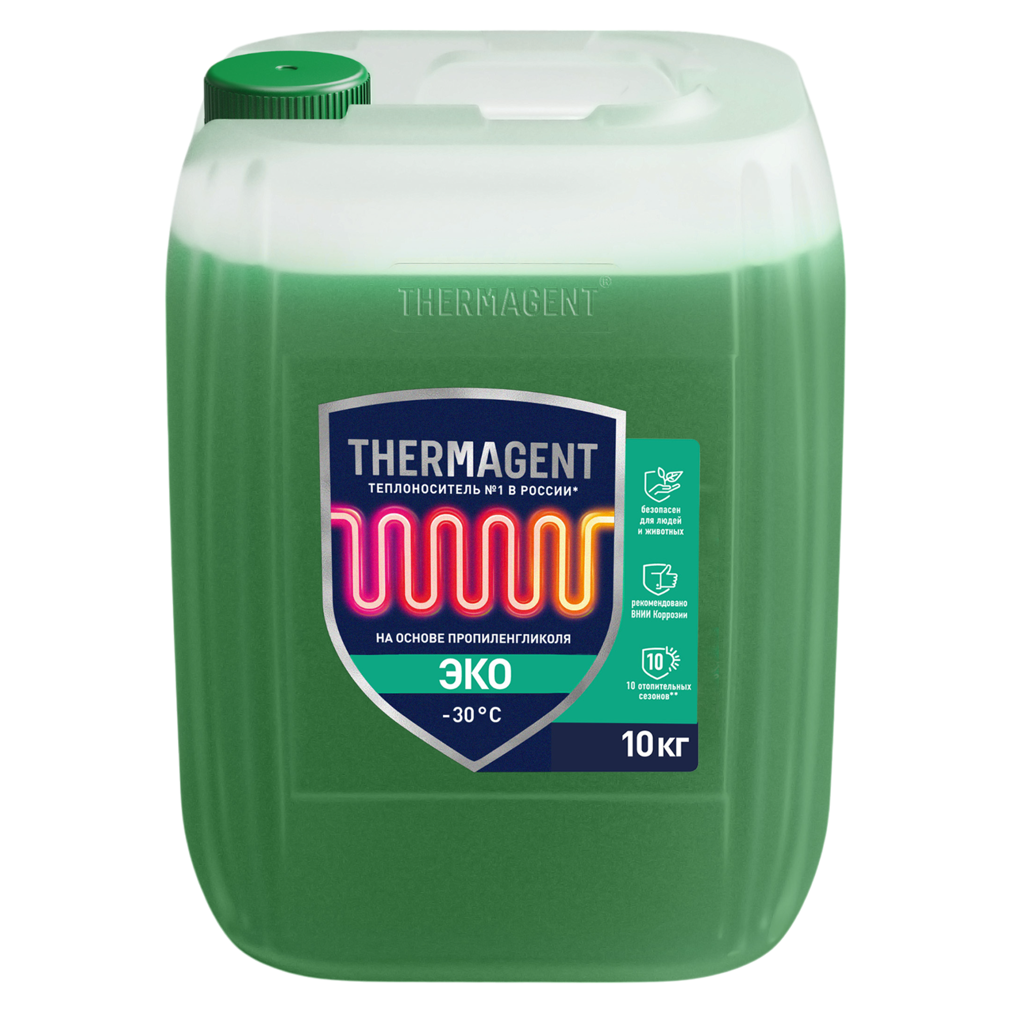 Изображение товара Теплоноситель Thermagent Эко -30°C 10 кг пропиленгликоль для отопления