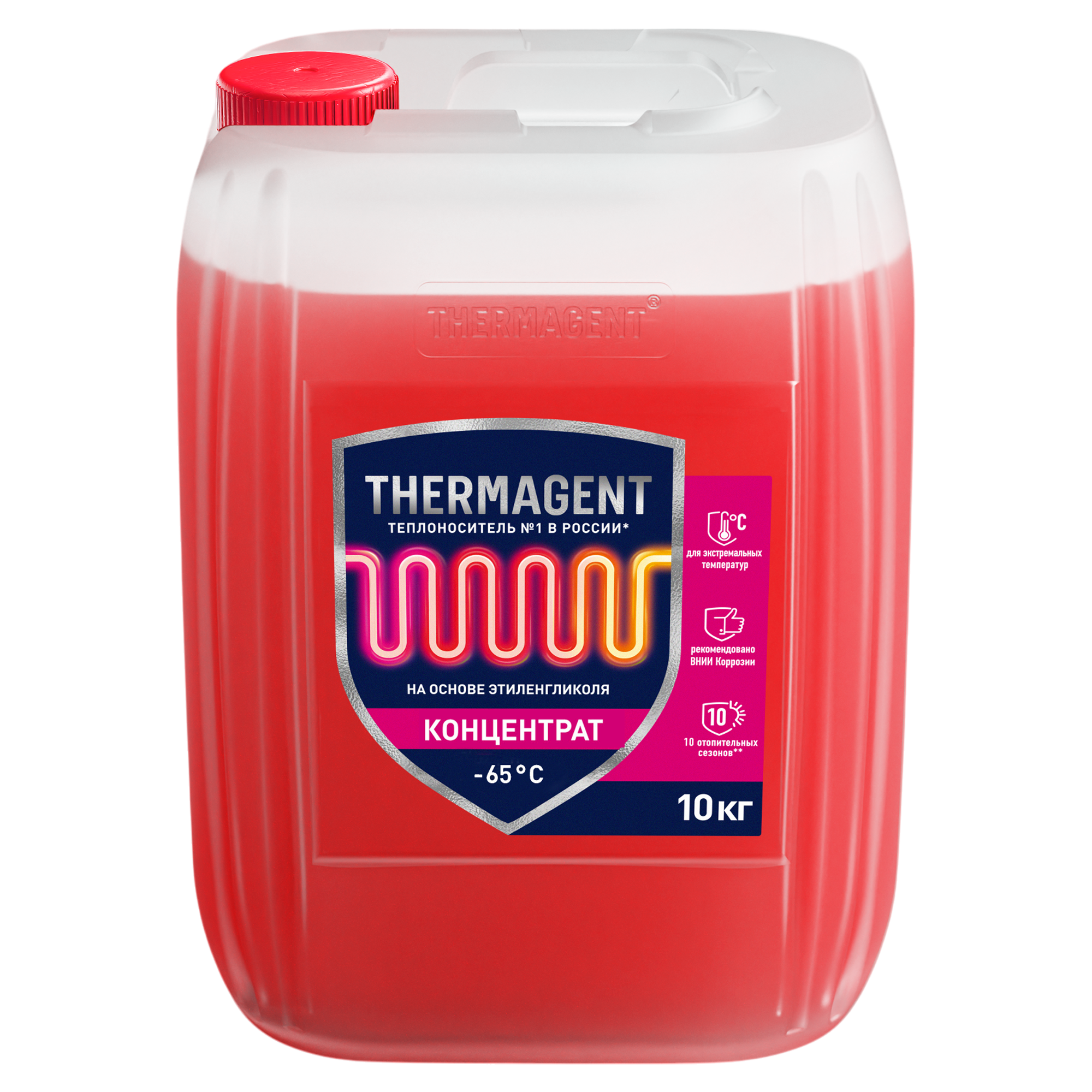 Теплоноситель Thermagent 910231 -65°C 10 кг этиленгликоль концентрат