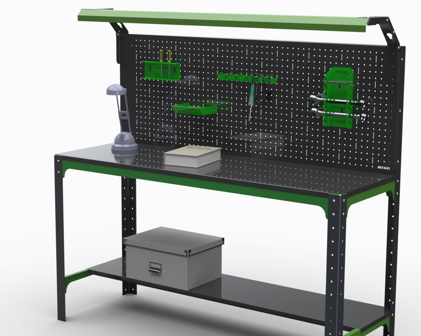Изображение товара Стол металлический Metalex 201119, максимальная нагрузка 260 кг