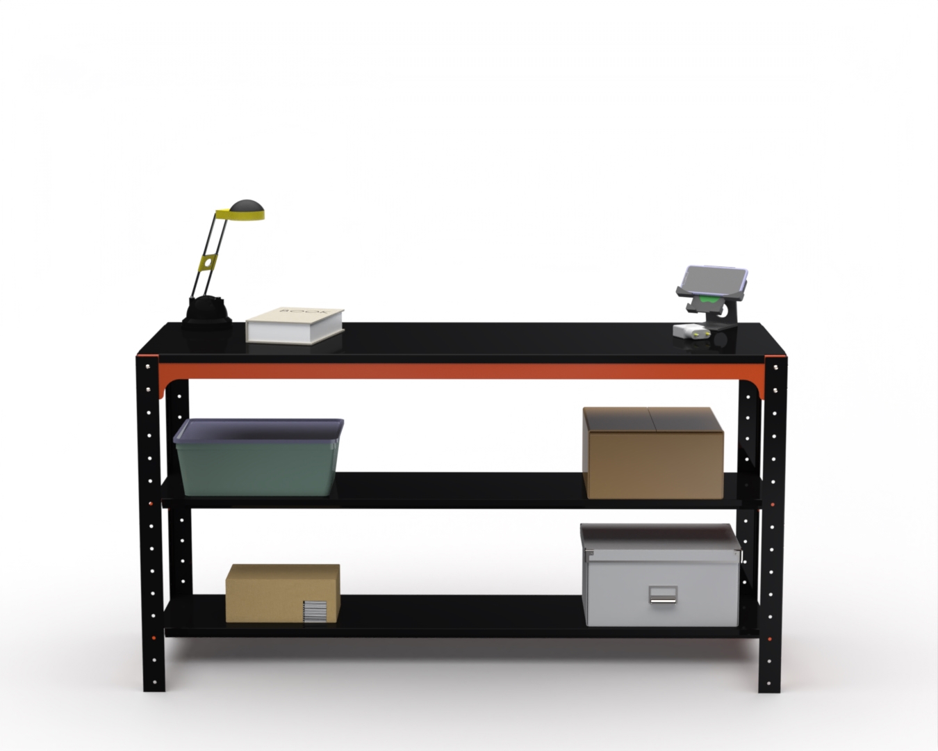 Изображение товара Металлический стол Metalex 201185 с нагрузкой 260 кг