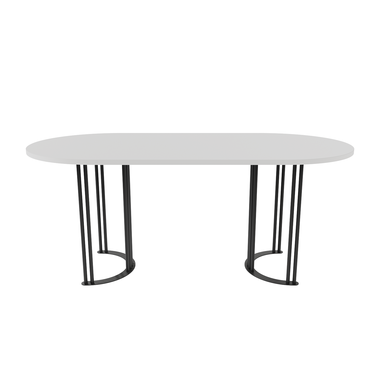 Изображение товара Кухонный стол овальный Genglass Violur GGT-20-2-3-18090 180x90 см ЛДСП цвет белый Изображение товара Кухонный стол овальный Genglass Violur GGT-20-2-3-18090 180x90 см ЛДСП цвет белый