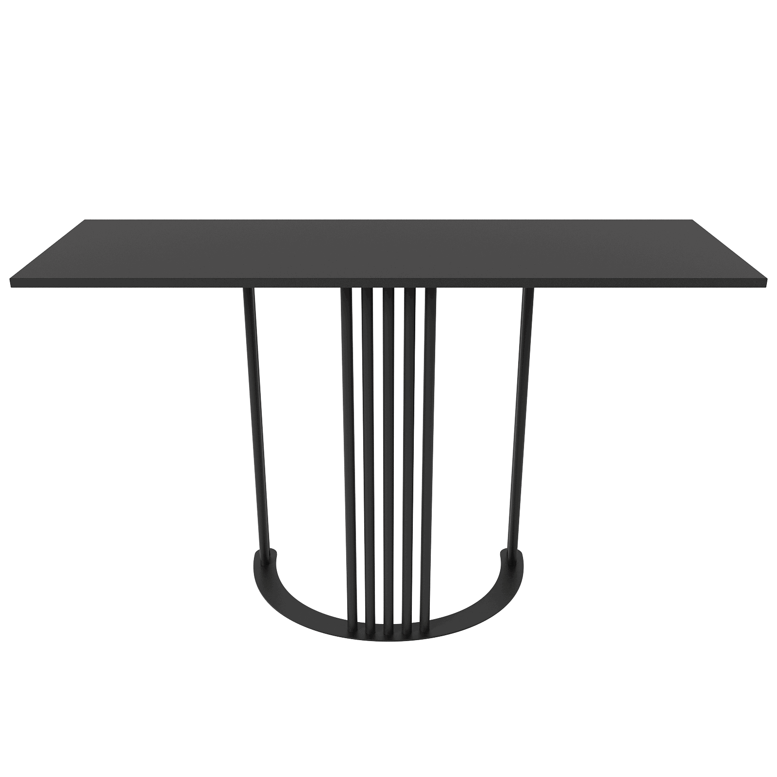 Изображение товара Консоль Genglass GGK-05-2-2-12040 черная 40x75x120 см