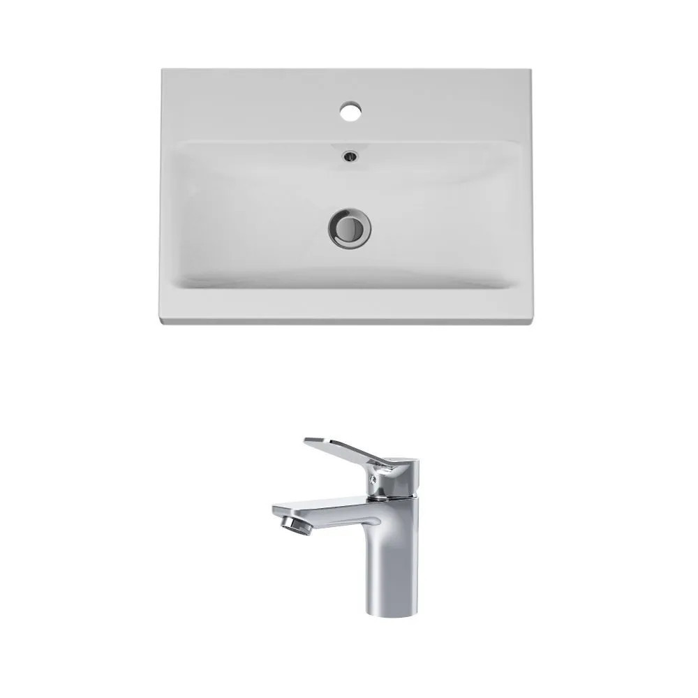 Изображение товара Раковина накладная Am.pm GEM M90WCC0602WG-F85A02100 60x42 см цвет хром/белый Изображение товара Раковина накладная Am.pm GEM M90WCC0602WG-F85A02100 60x42 см цвет хром/белый