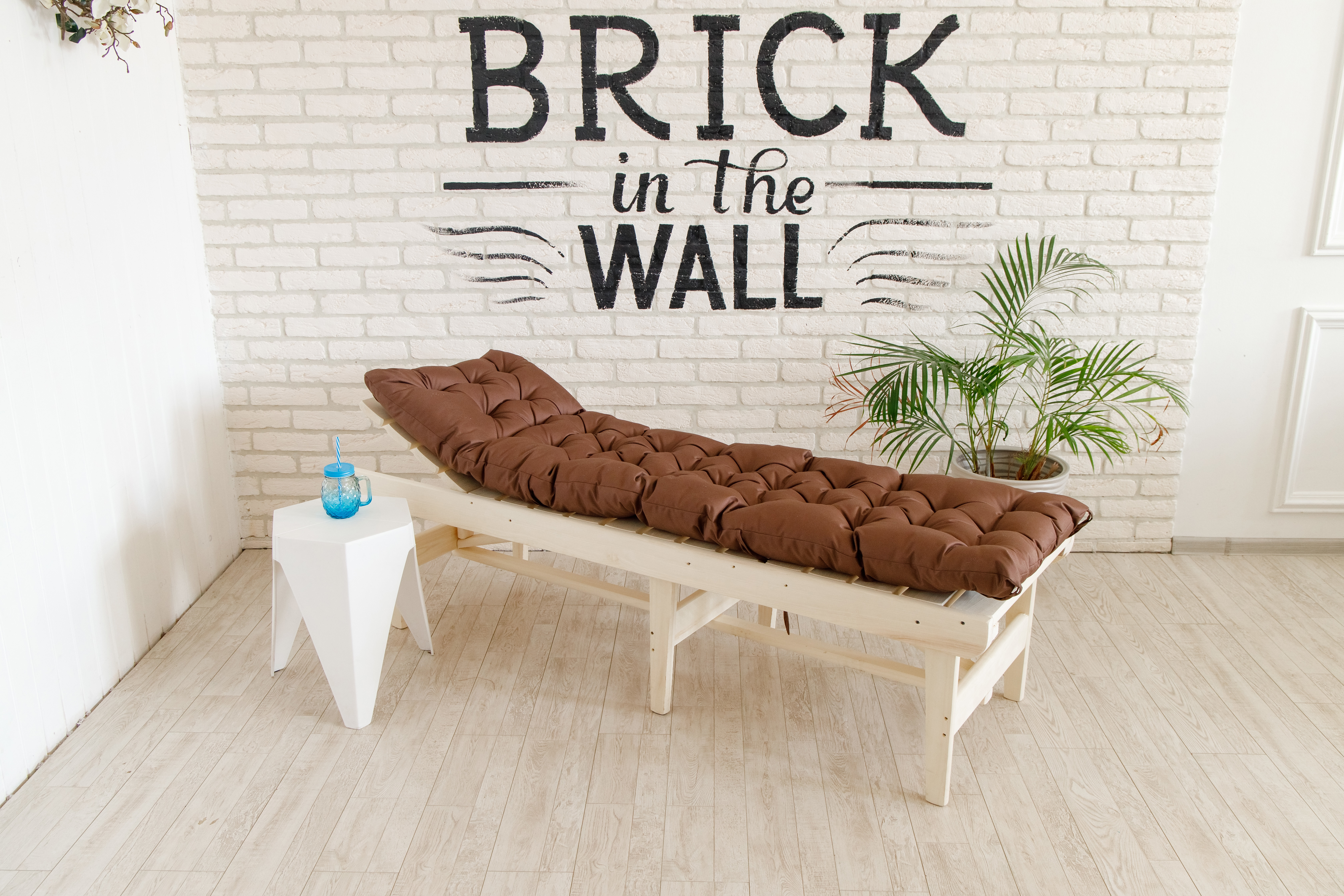 Изображение товара Матрас для садовых качелей Alberica 55x180 см влагостойкий и легкий