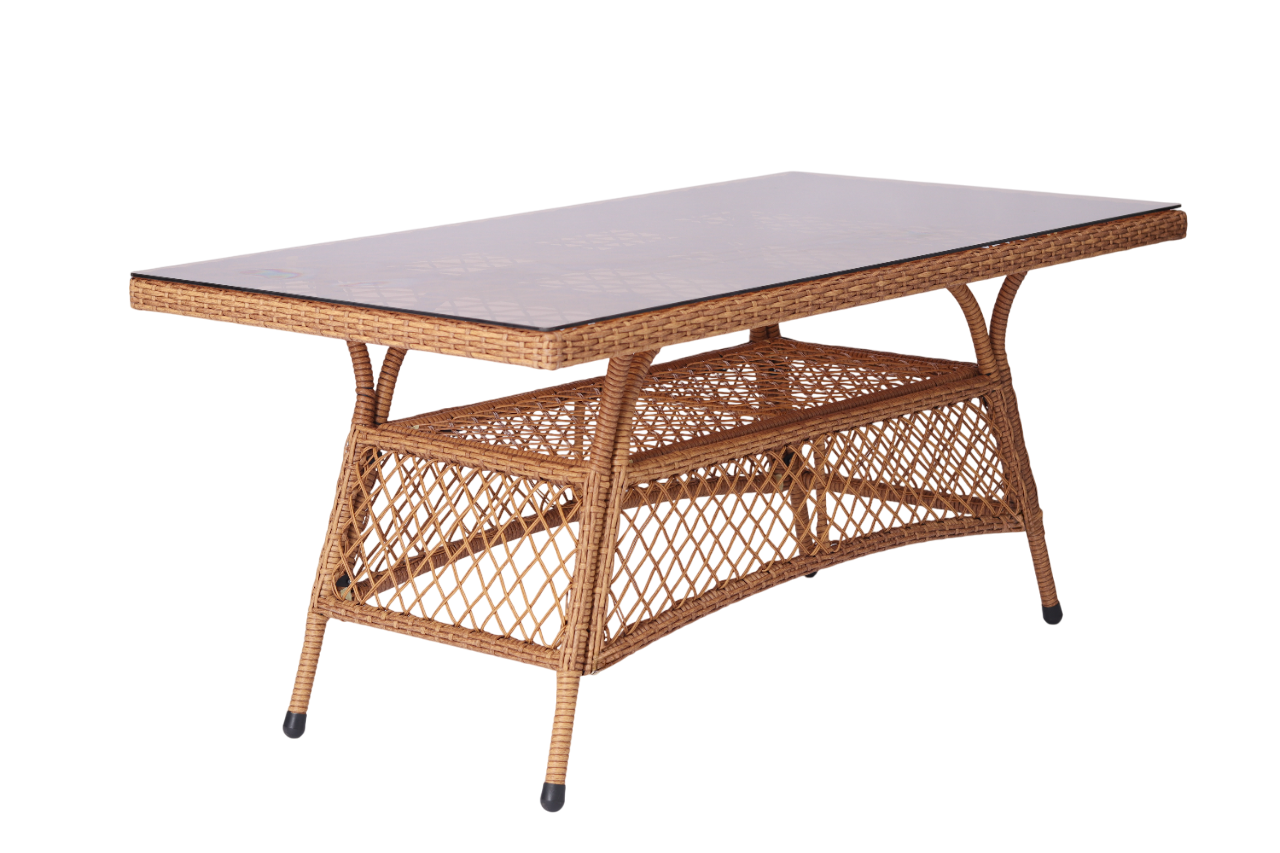 Изображение товара Садовый стол нераздвижной Antony 160x85 см из искусственного ротанга