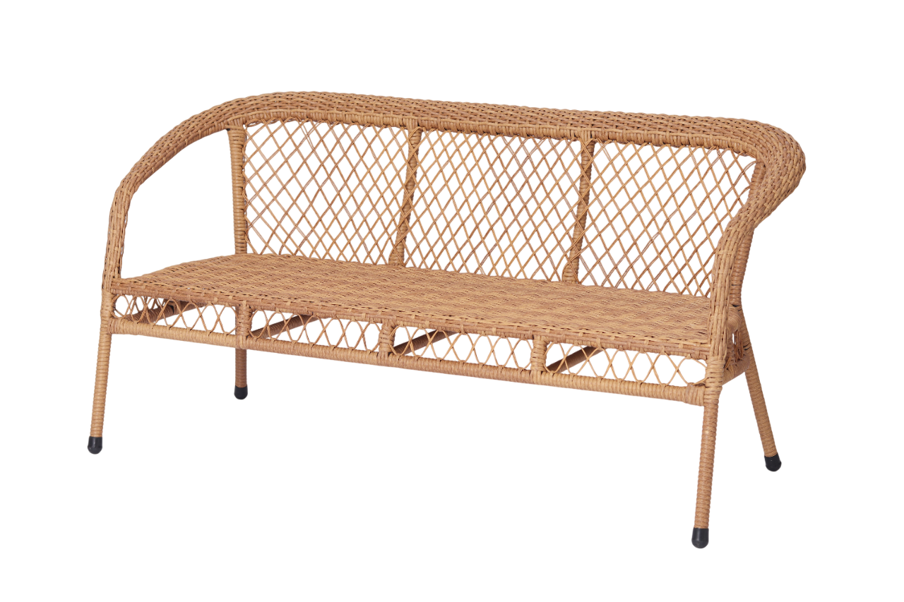 Изображение товара Диван садовый Antony 160x67x77 см пластик натуральный