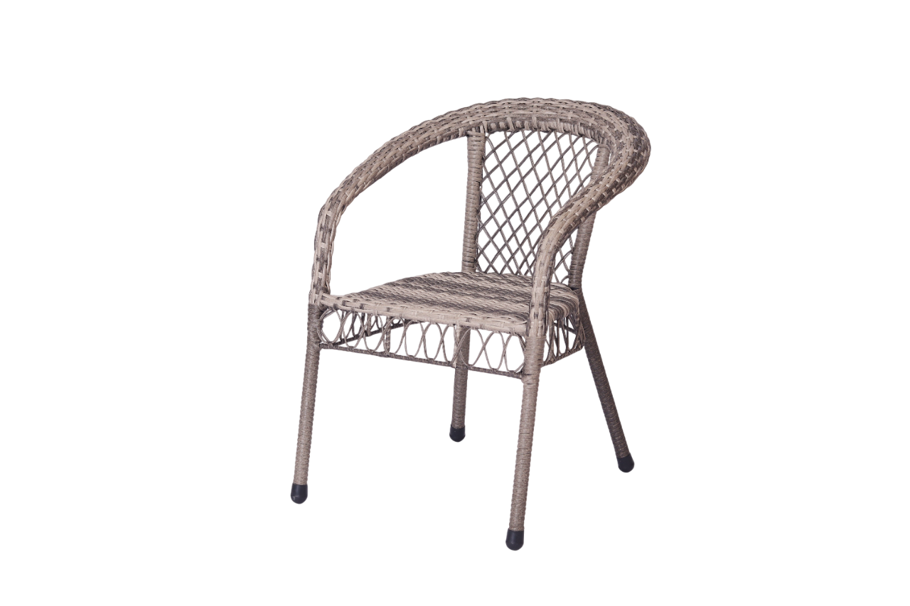 Изображение товара Садовое кресло Antony 60x60x80 см пластиковое серое