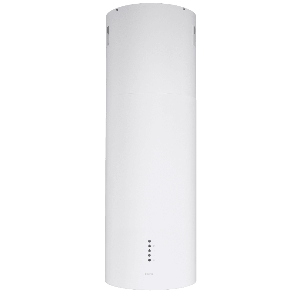 Изображение товара Вытяжка Maunfeld Lee Isla 39 белый 38 см для кухни островная эффективная