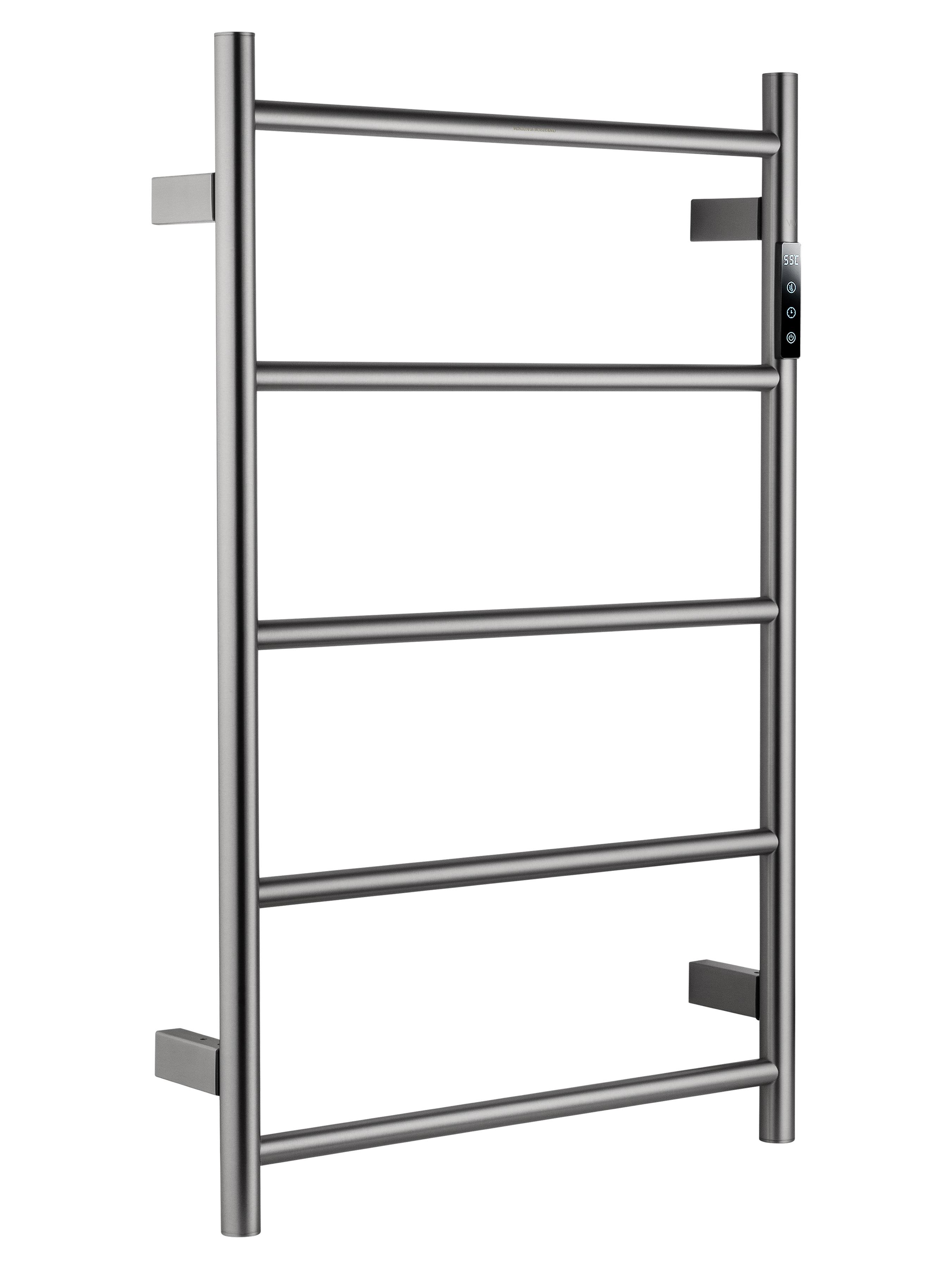 Изображение товара Электрический полотенцесушитель Wonzon & Woghand Bonn WW-AL405-BR 475x738 мм 60 Вт никель
