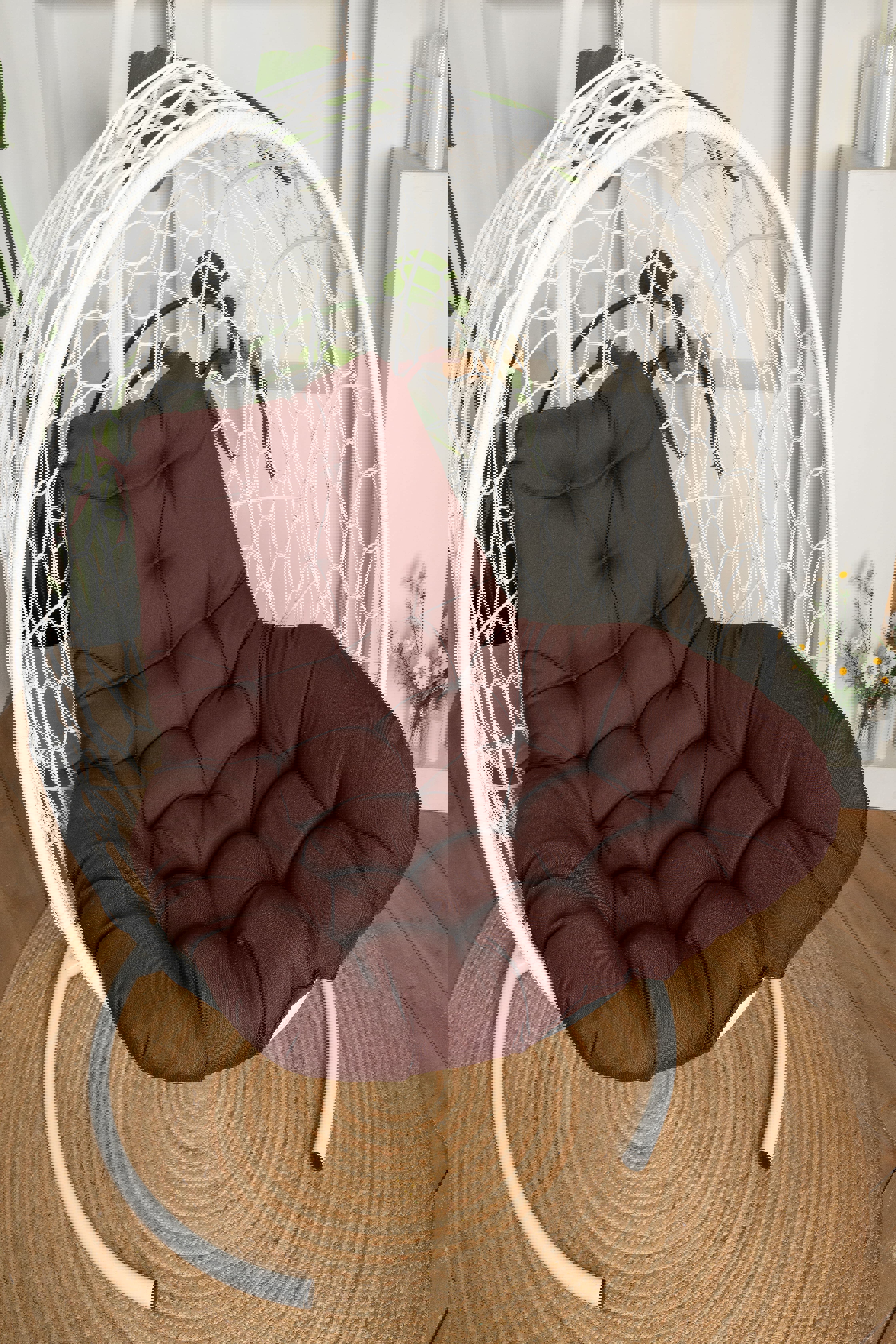 Изображение товара Подушка-груша Alberica для садовой мебели 100x130 см коричневая