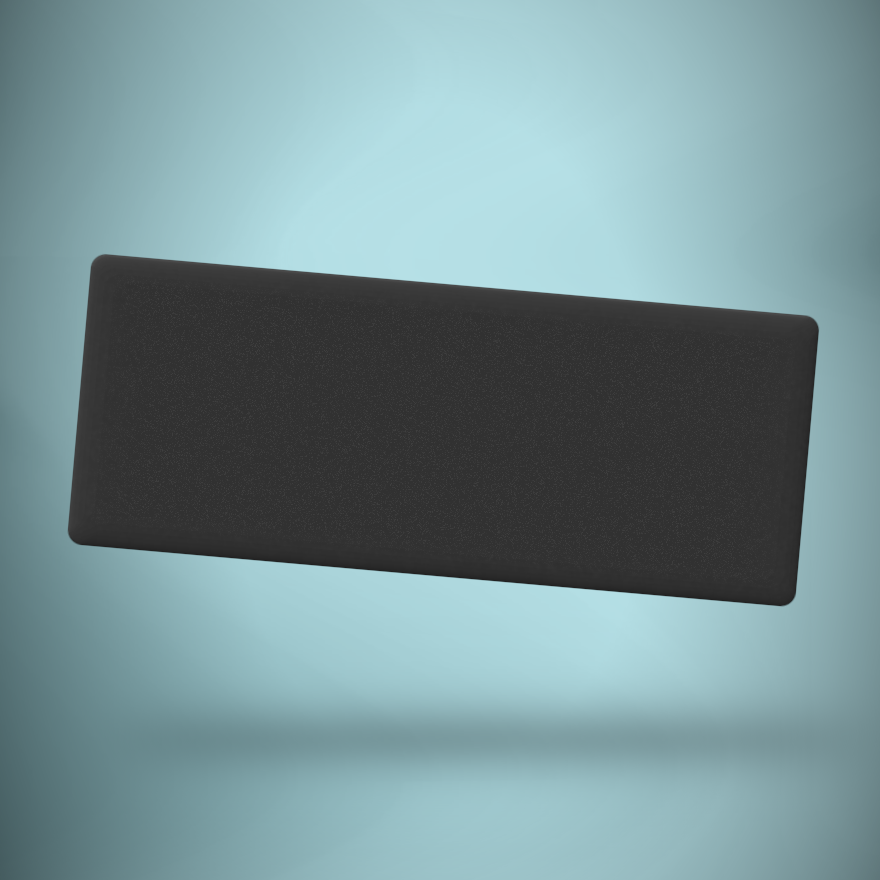 Изображение товара Мягкая стеновая панель 3D Kovalevski 200-7, 100x40 см, цвет черный, 2 шт