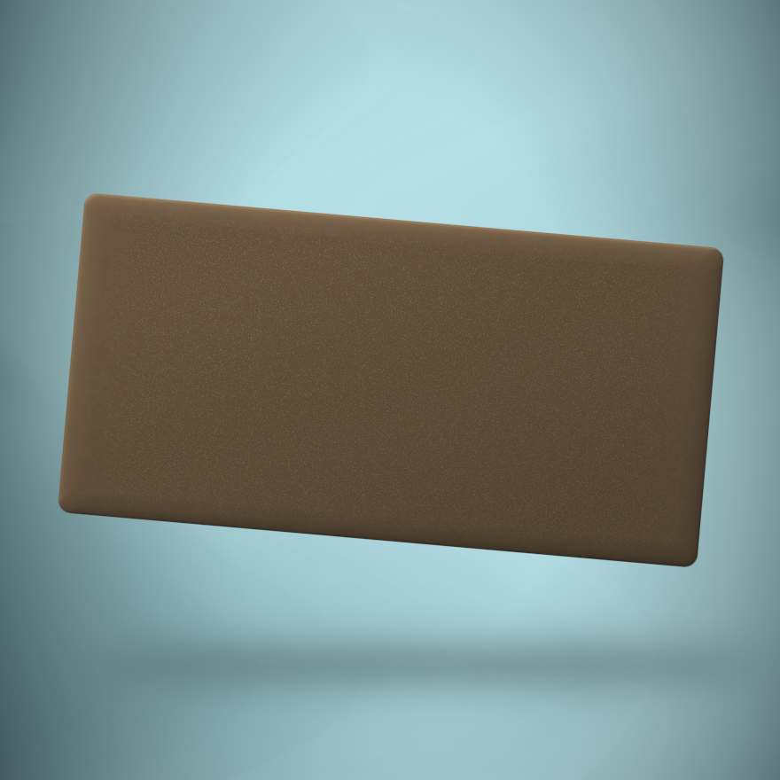 Изображение товара Мягкая стеновая панель 3D Kovalevski 200-38, 25x50 см, цвет коричневый, 2 шт