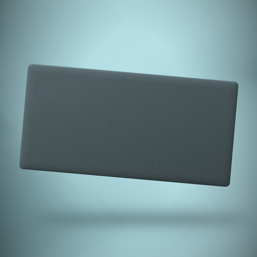 Изображение товара Мягкая стеновая панель Kovalevski графит 25×50 см (4 шт) | МДФ