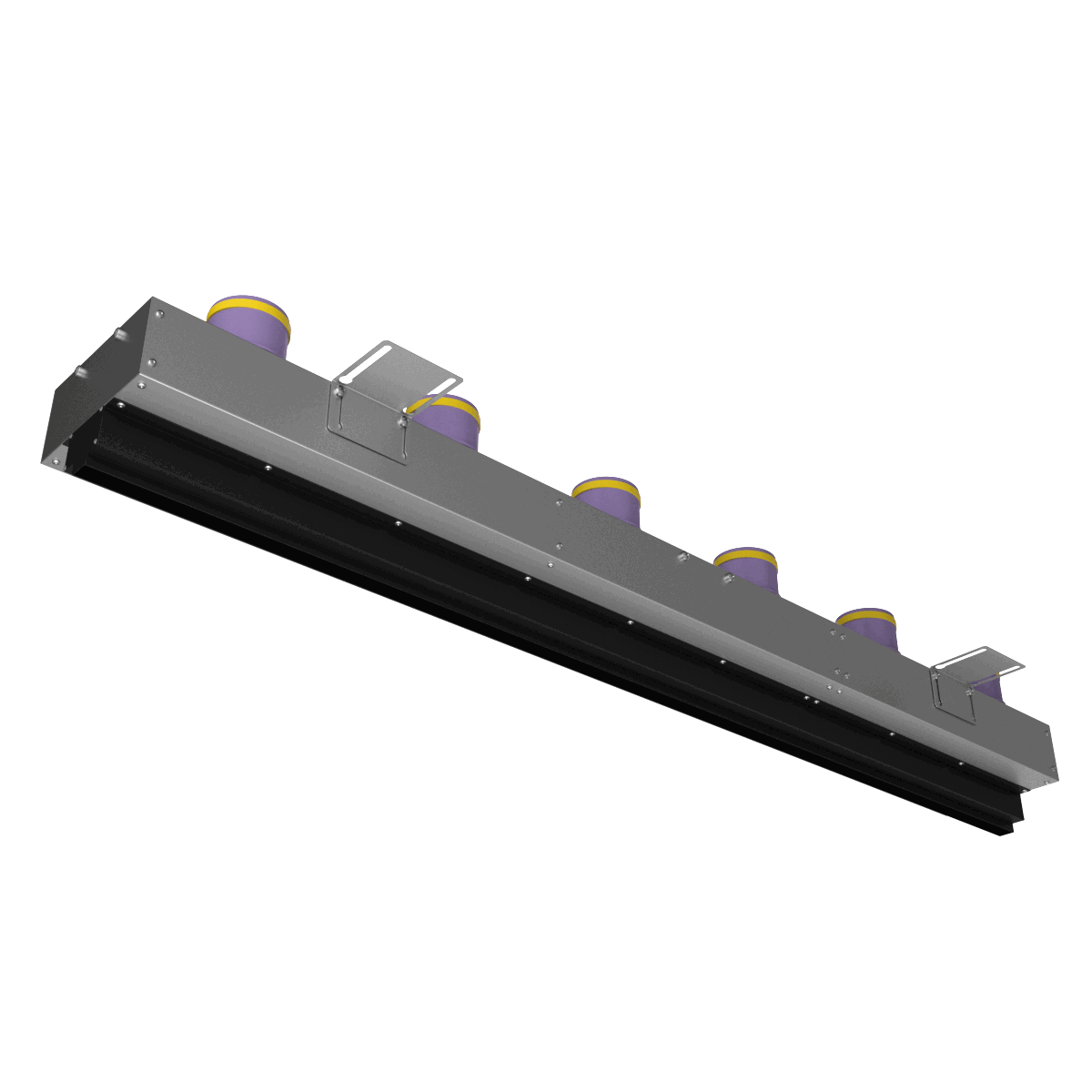 Изображение товара Диффузор щелевой с КСД Provent VPNDG/F 1500x25/75x6 на 6 прямых выходов