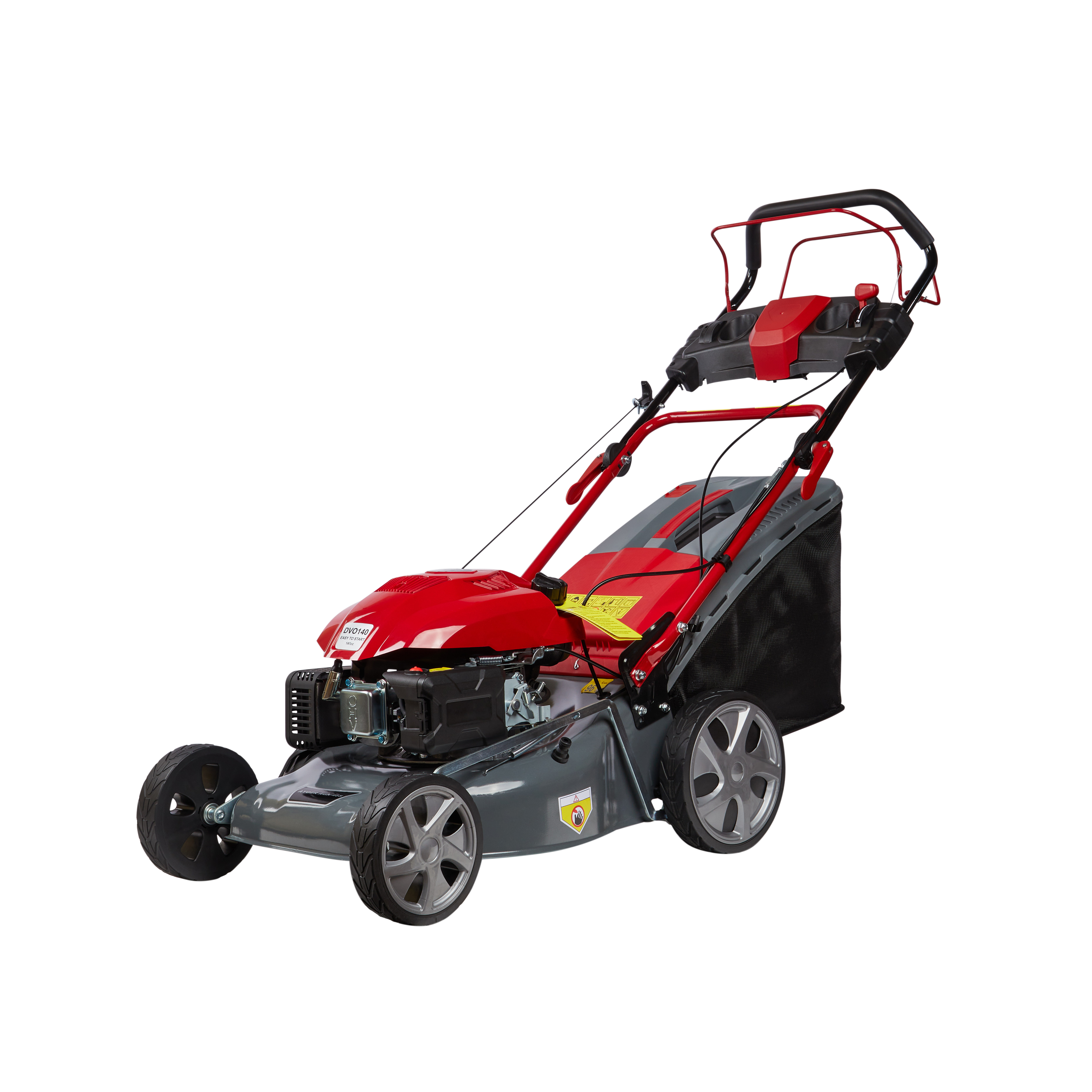 Изображение товара Бензиновая самоходная газонокосилка AYGER AGK-46S 3.3л.с. 46см ширина