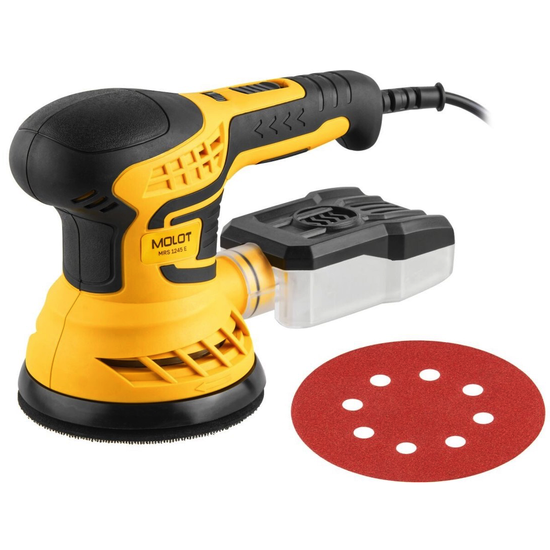 Изображение товара Эксцентриковая шлифмашина сетевая Molot MRS 1245 E, 380 Вт, 125 мм