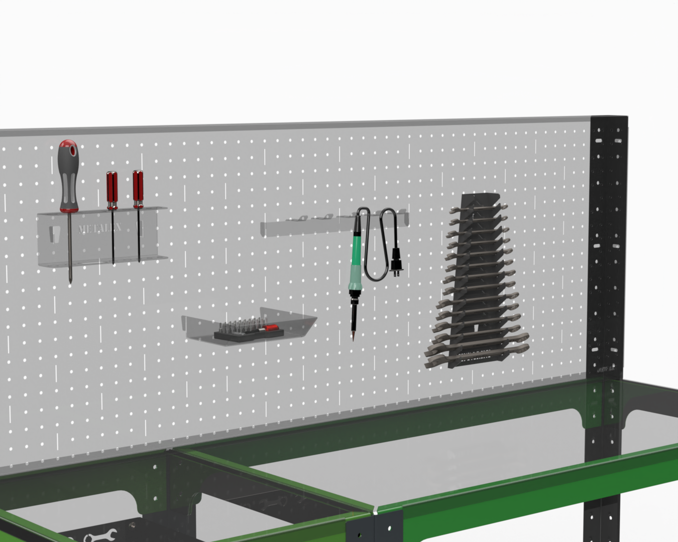 Изображение товара Держатель для ключей расширенный Metalex ACPRDKBS для перфопанелей