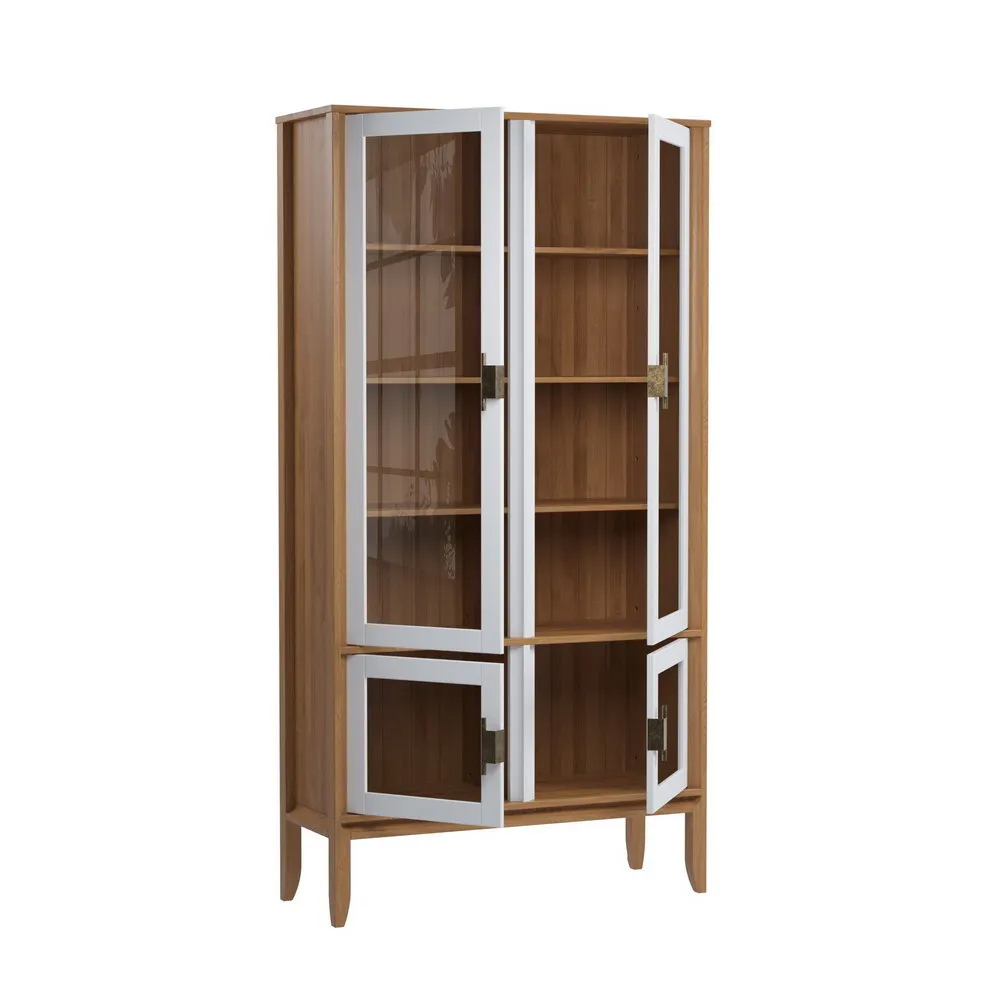 Изображение товара Шкаф-витрина Бридж 108x206 см из массива сосны