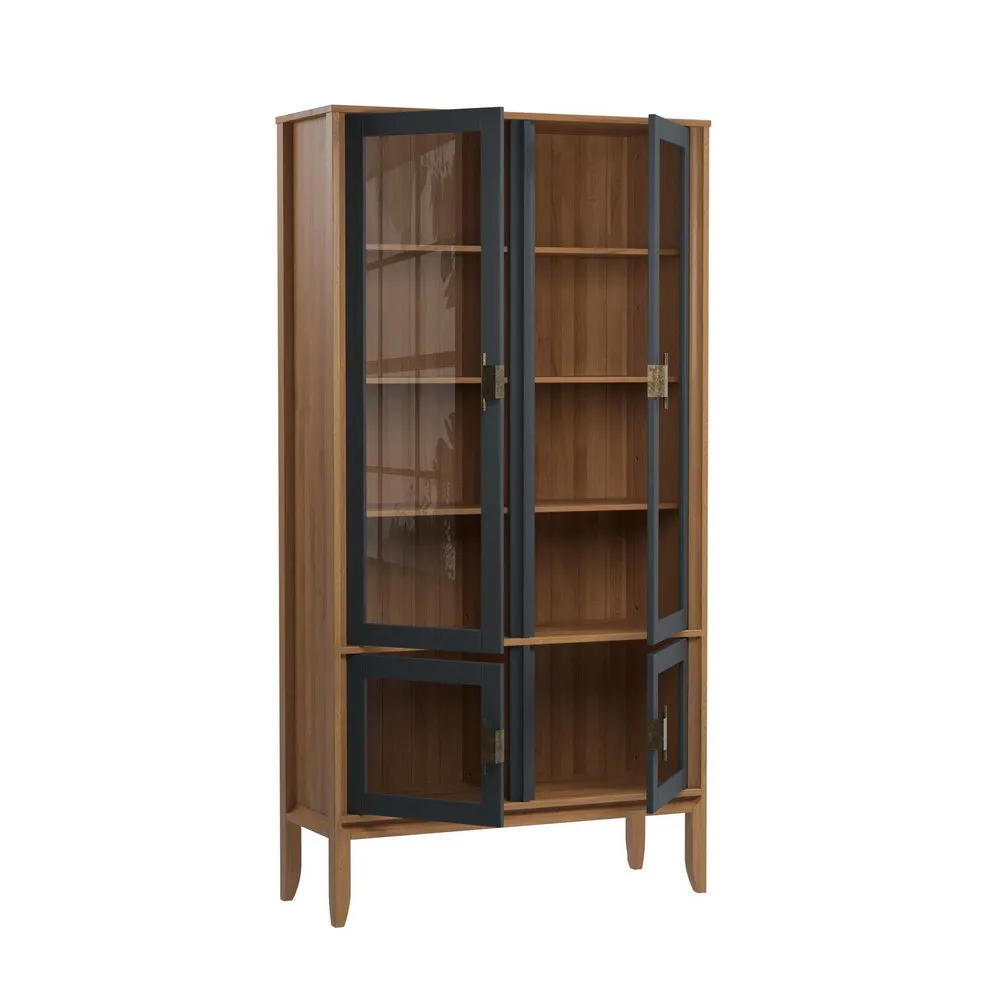 Изображение товара Шкаф-витрина 108x206 см из сосны серия Бридж Дом Мебели