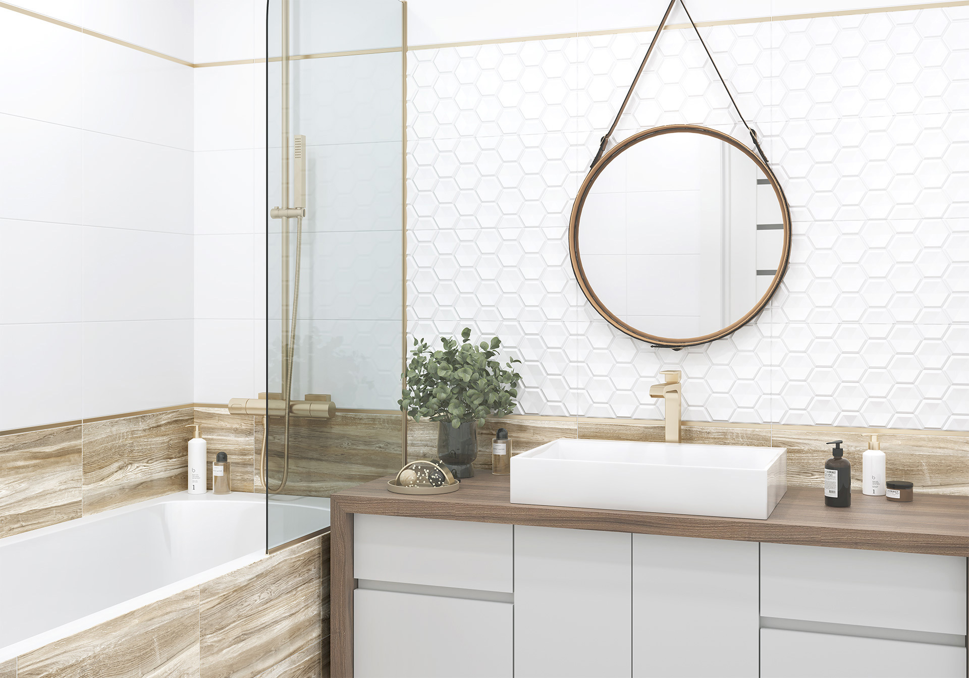 Изображение товара Плитка Alma Ceramica Salvia TWU09MNR020 50x24.9 см белая глянцевая настенная