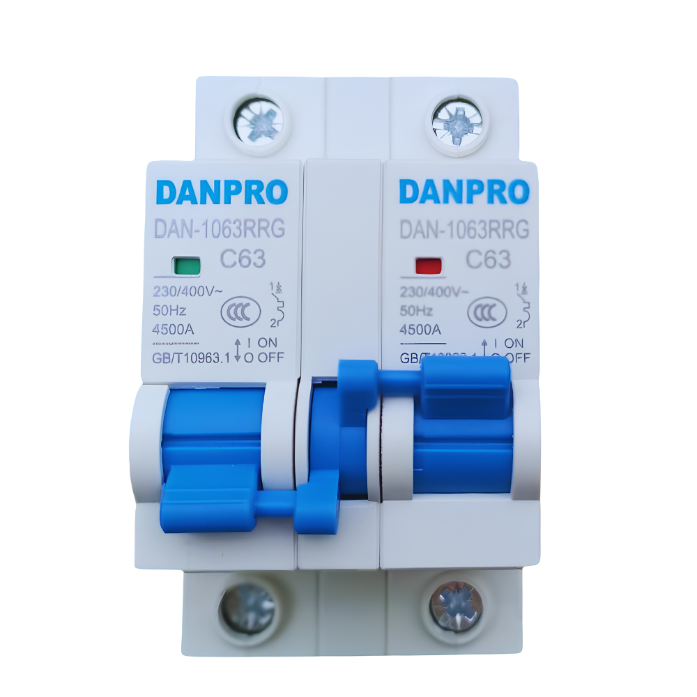Изображение товара Рубильник реверсивный Danpro DAN-1063RRG 63A MTS 1P+1P