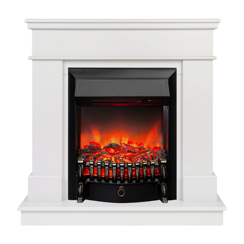 Изображение товара Каминокомплект Realflame Selena STD WT P512 с очагом Fobos-s Lux BL 750 Вт молочный