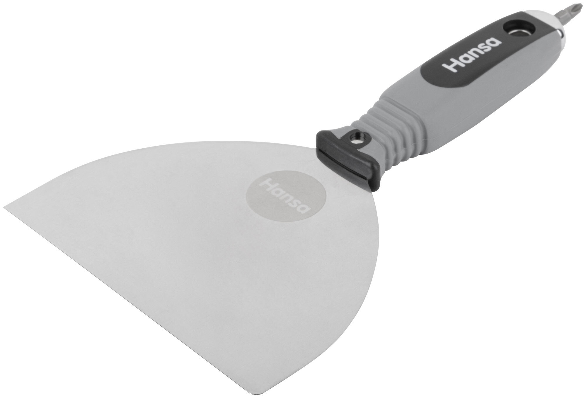 Изображение товара Шпатель малярный с отверткой Hansa 641500 150 мм двухкомпонентная ручка