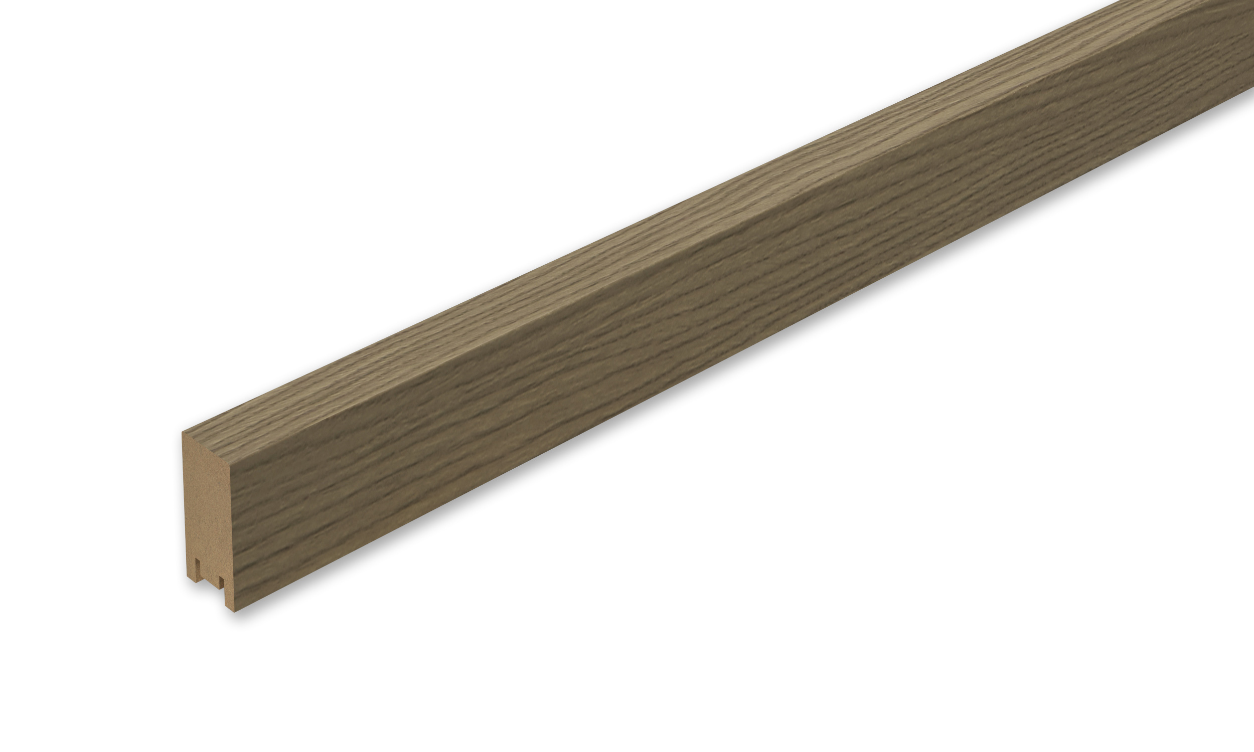 Изображение товара Декоративная рейка МДФ 2800x50x25 мм дуб Tangent