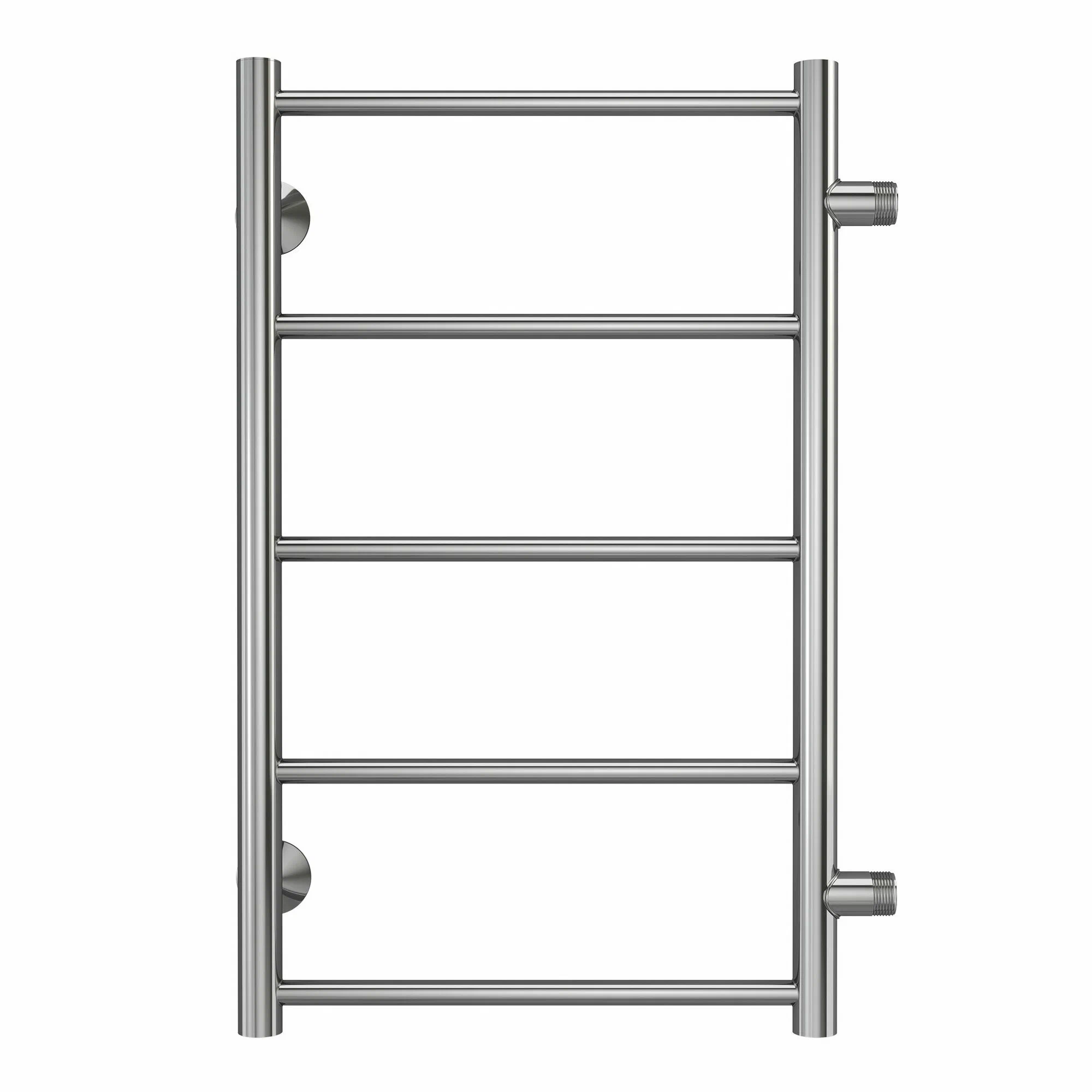 Изображение товара Полотенцесушитель водяной лестница El-Term Лион 70x40 см боковая универсальная подводка нержавеющая сталь хром