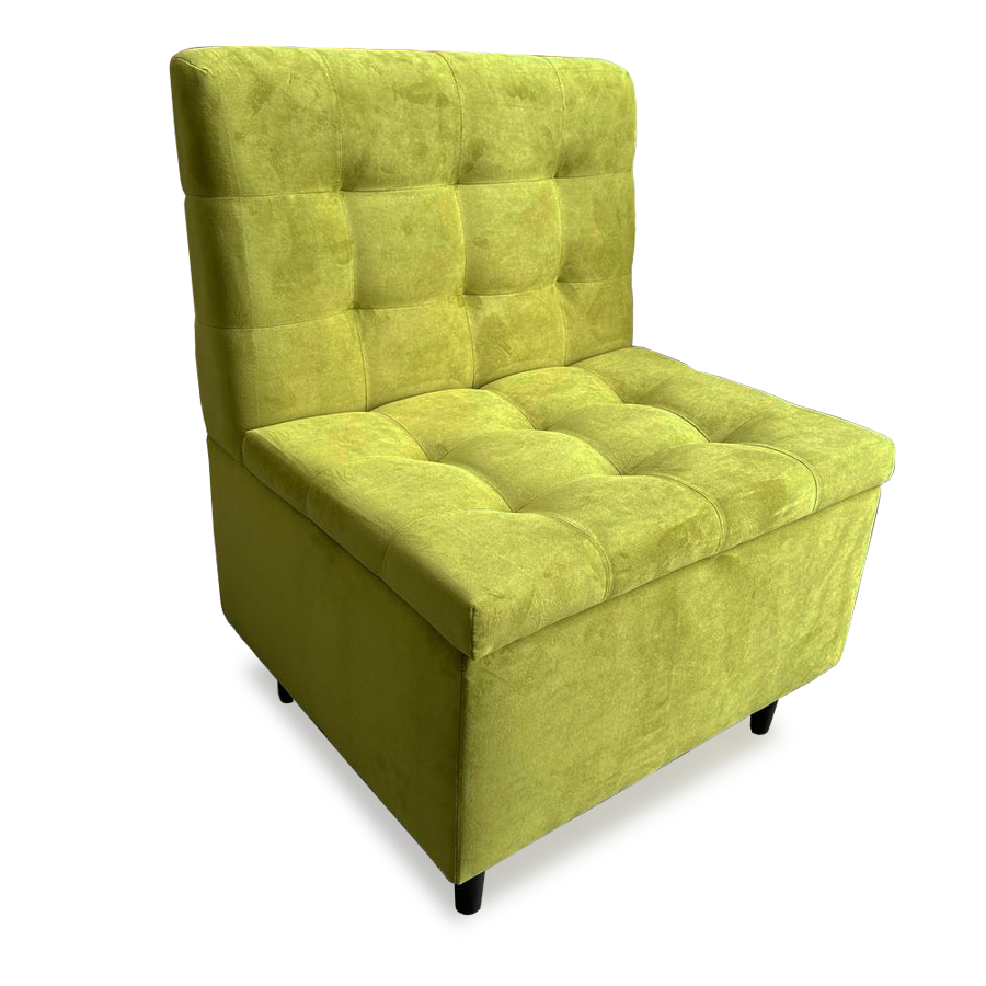 Изображение товара Кресло El todo Одри_кресло 63x84x56 см велюр цвет зеленый