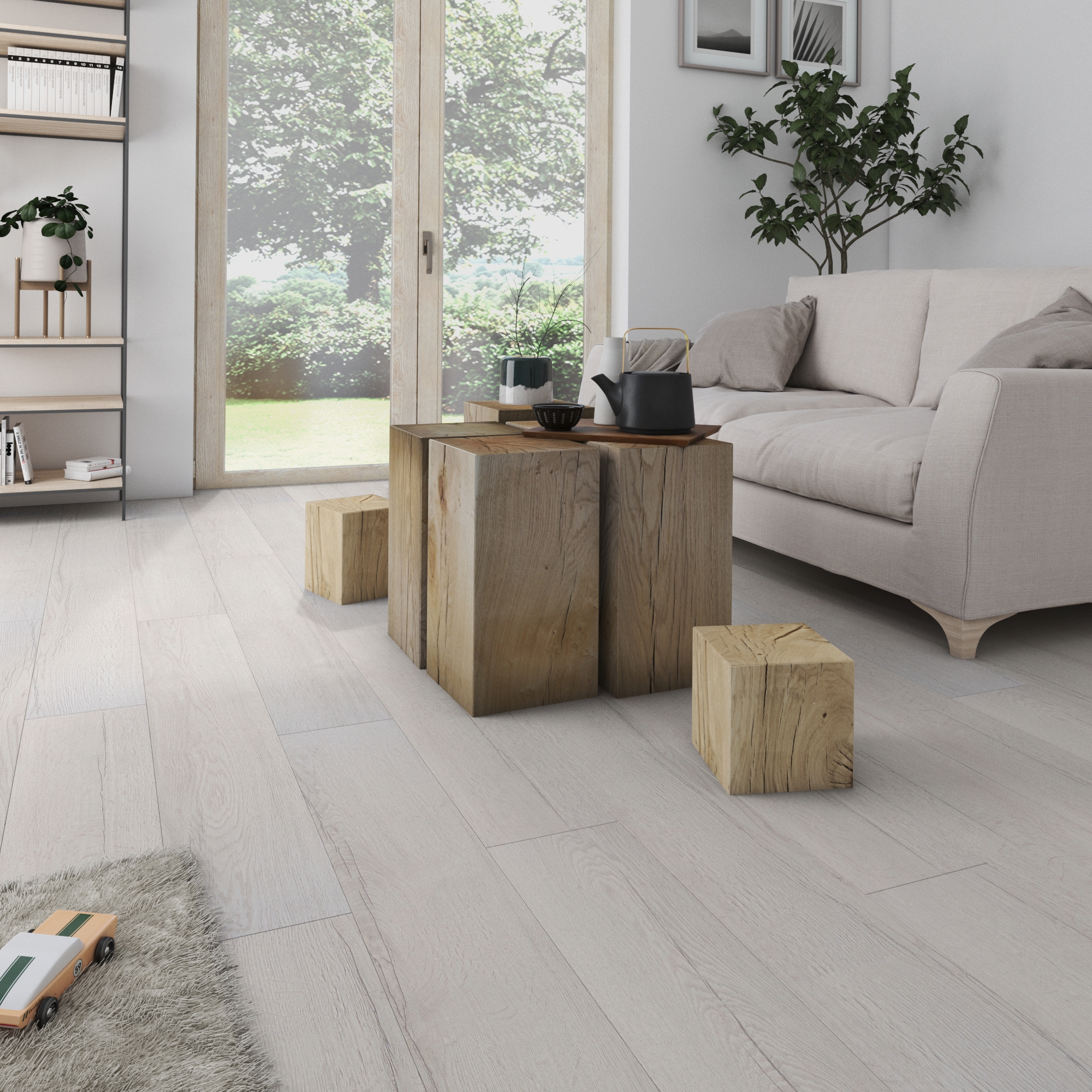 Изображение товара Ламинат Artens Дуб Босфор 33 класс 10 мм с фаской 1.74 м² Россия