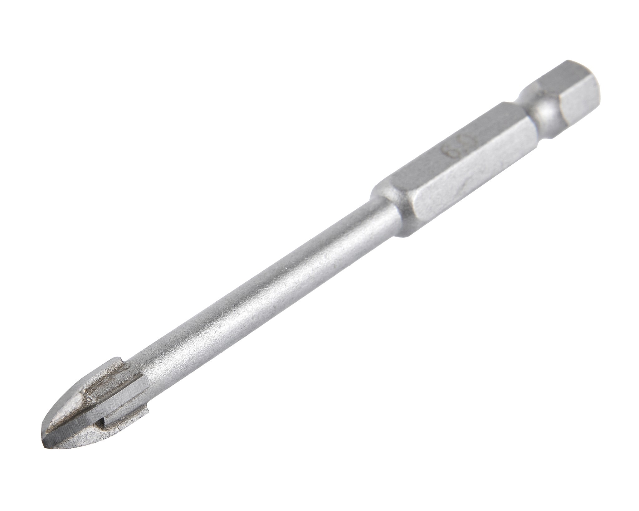 Изображение товара Сверло копьевидное по стеклу Elitech 6x75 мм