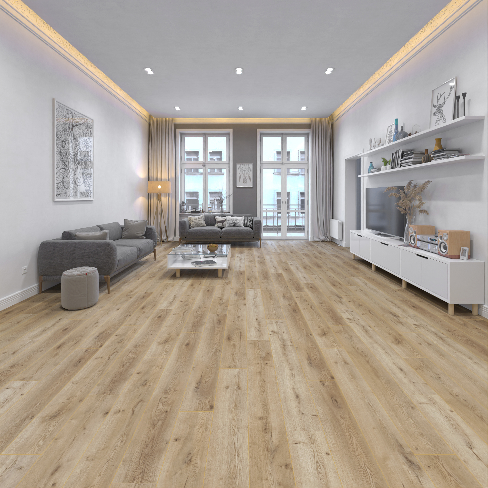 Изображение товара Ламинат Эгерия 33 класс толщина 10 мм с фаской 1.864 м²