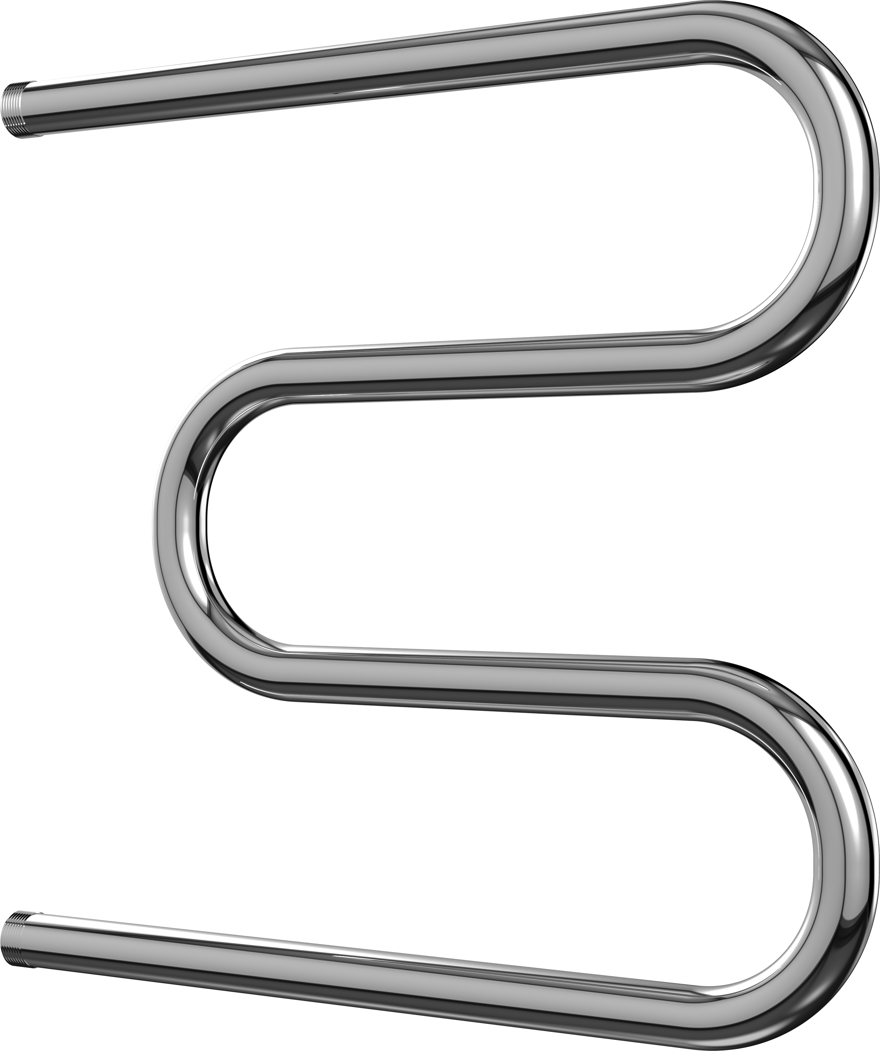 Изображение товара Полотенцесушитель водяной М-образный Вармо Aisi 60x60 см 1" нержавеющая сталь