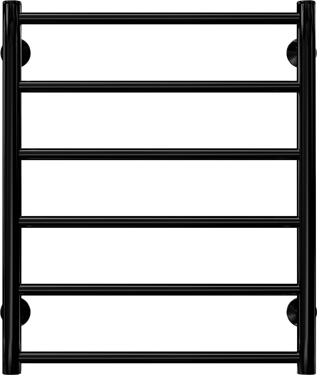 Изображение товара Водяной полотенцесушитель лесенка 50x64 см черный EQUATION