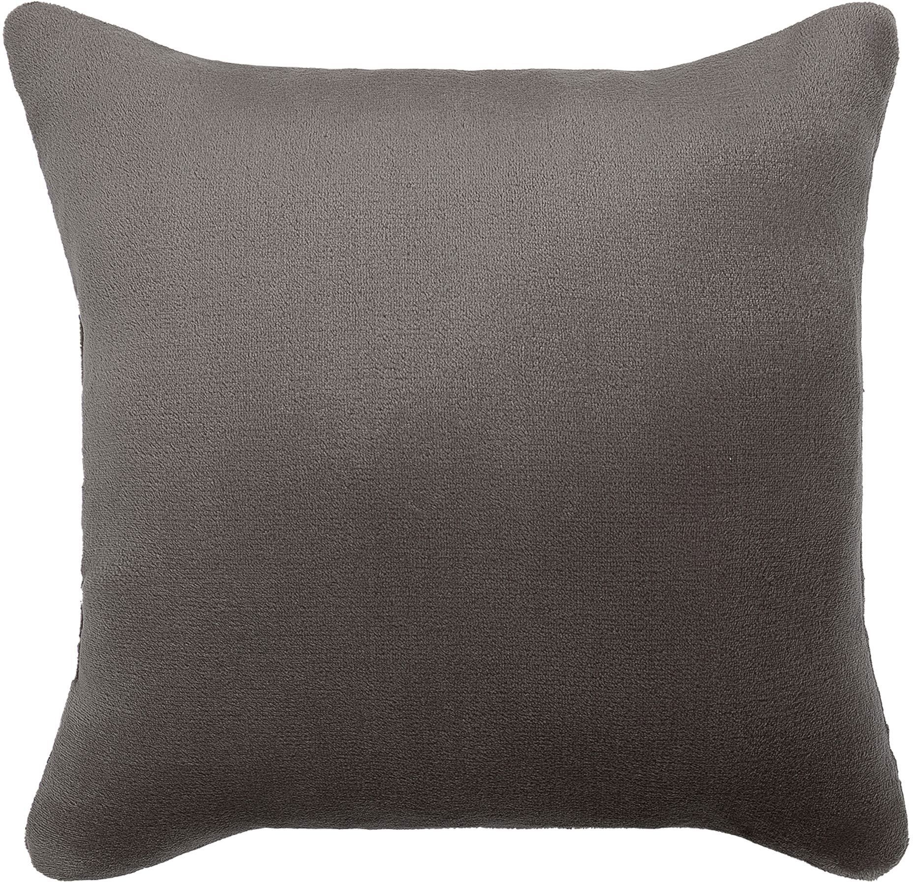 Изображение товара Подушка Flandria 45x45 см цвет серо-коричневый Fossil 3