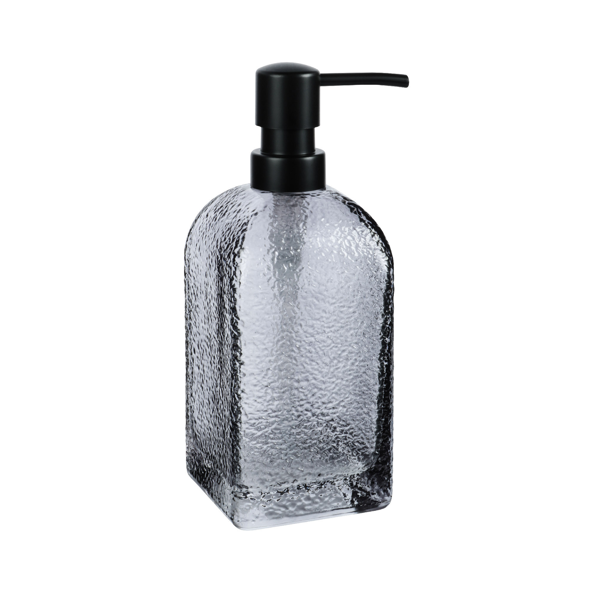 Изображение товара Дозатор для жидкого мыла Fixsen Atrium FX-840-1 стекло серый