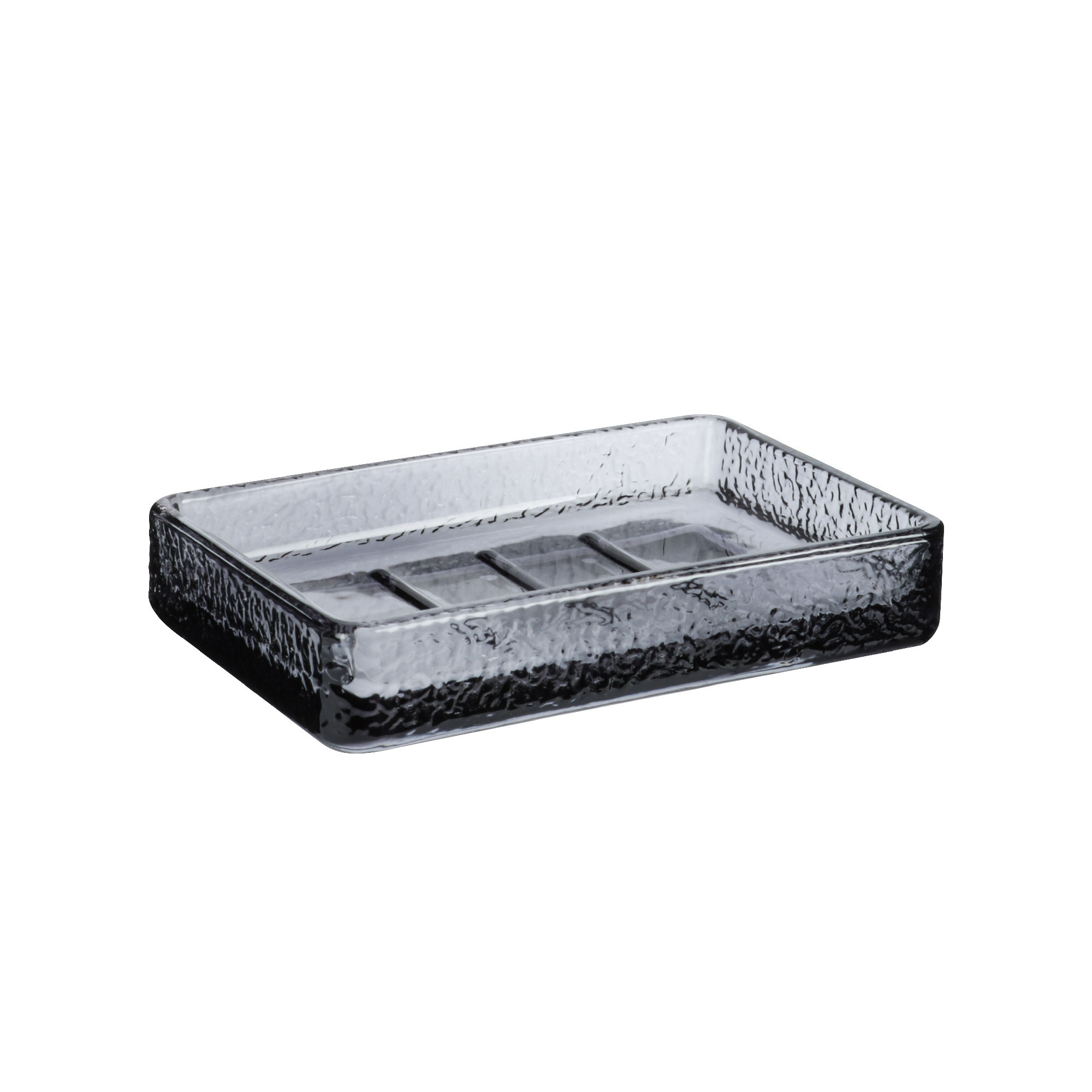 Изображение товара Мыльница Fixsen Atrium FX-840-4 из закаленного стекла серого цвета