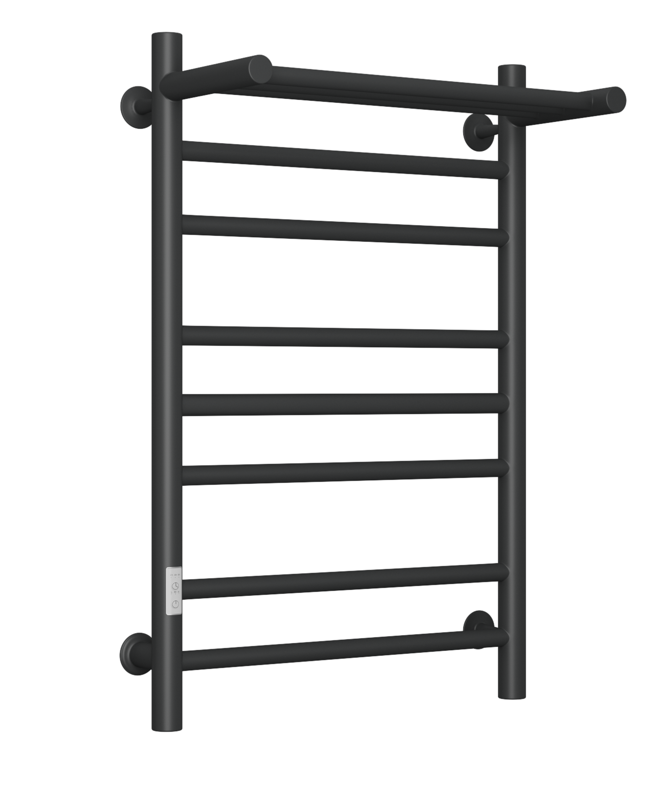 Изображение товара Электрический полотенцесушитель Bauedge В10 П7 левый 500x800 мм черный