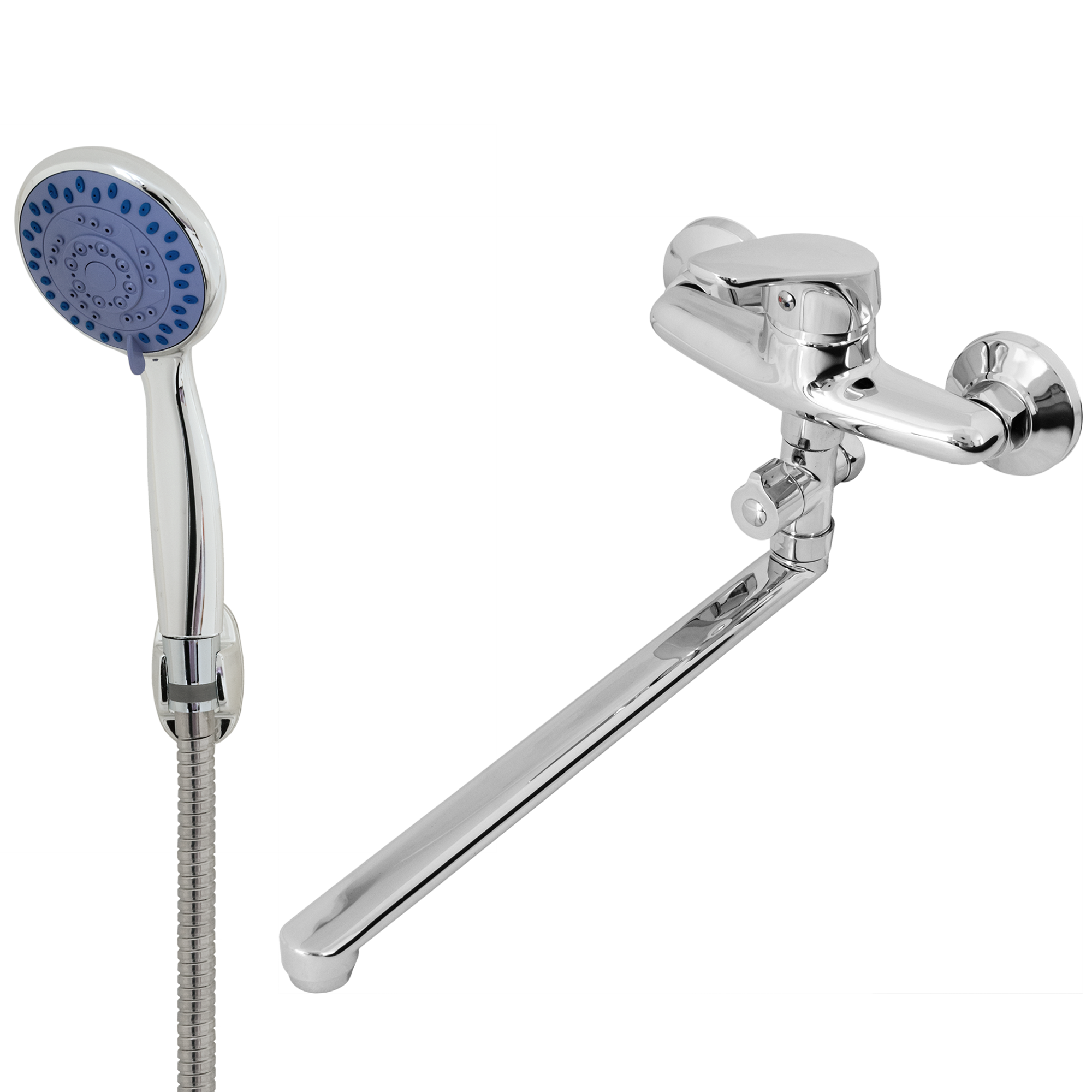 Изображение товара Смеситель для ванны Диана однорычажный цвет хром