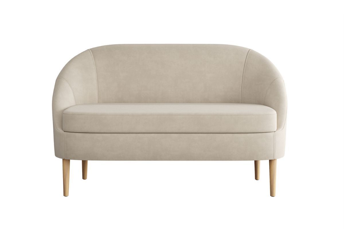 Изображение товара Диван Silva Комо Модель 005 Диван Вивальди 4 144.5x86x77.5 см велюр цвет бежевый