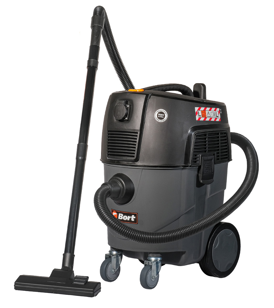 Изображение товара Пылесос строительный Bort BAX-1530M-Smart Clean, 1600 Вт, 30 л