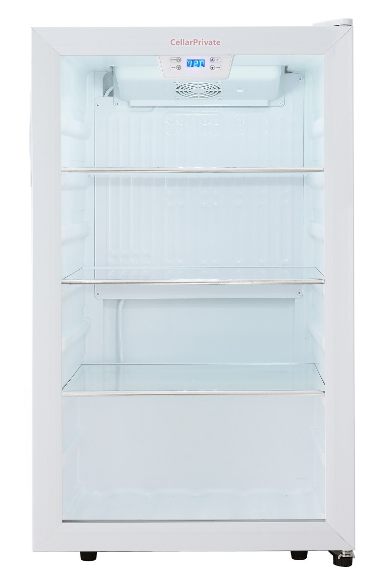 Изображение товара Винный шкаф Cellar Private CP034W 48x85x43 см 30 бутылок цвет белый глянец