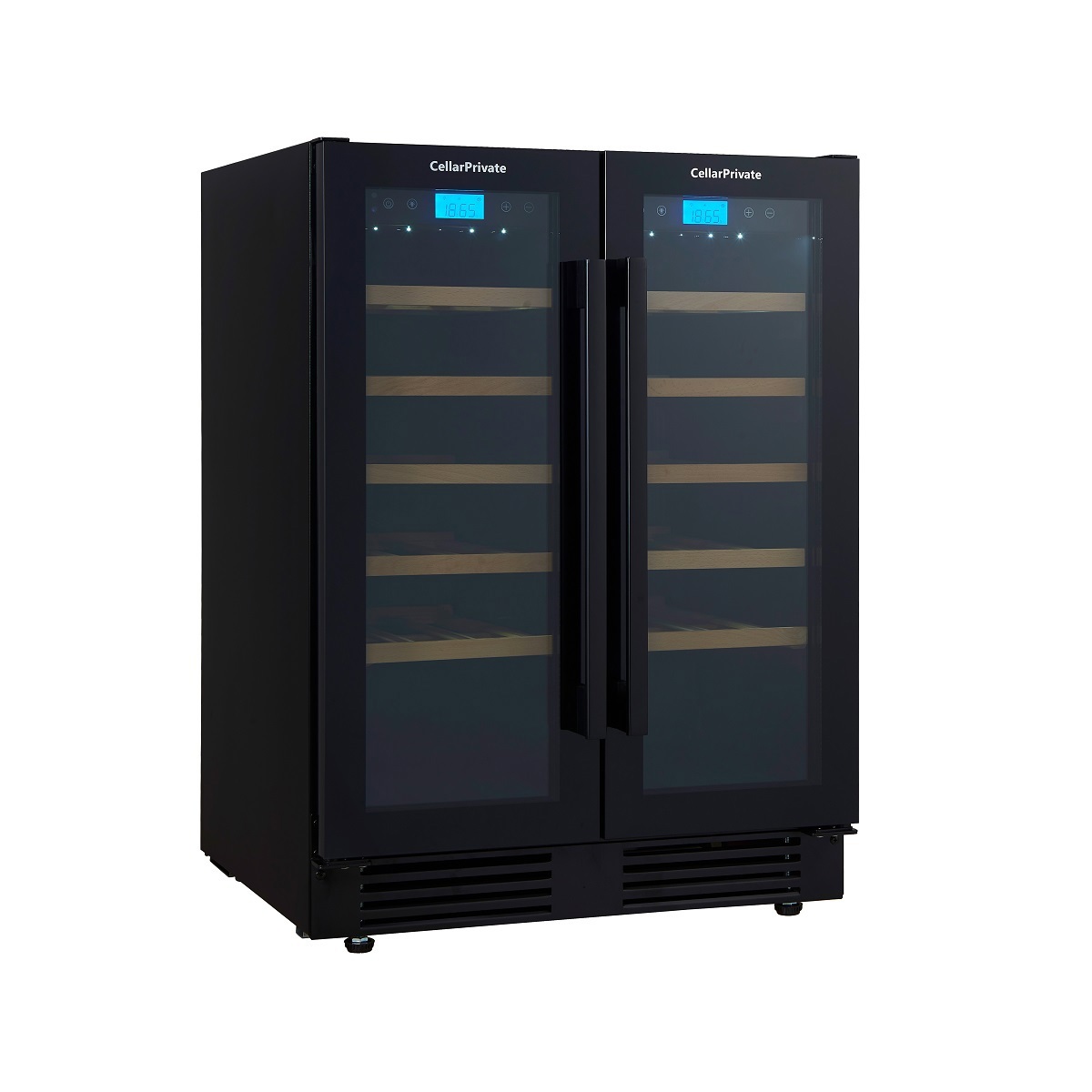 Изображение товара Винный шкаф Cellar Private CP042-2TB 59.50x82x57.50 см 42 бутылки цвет черный