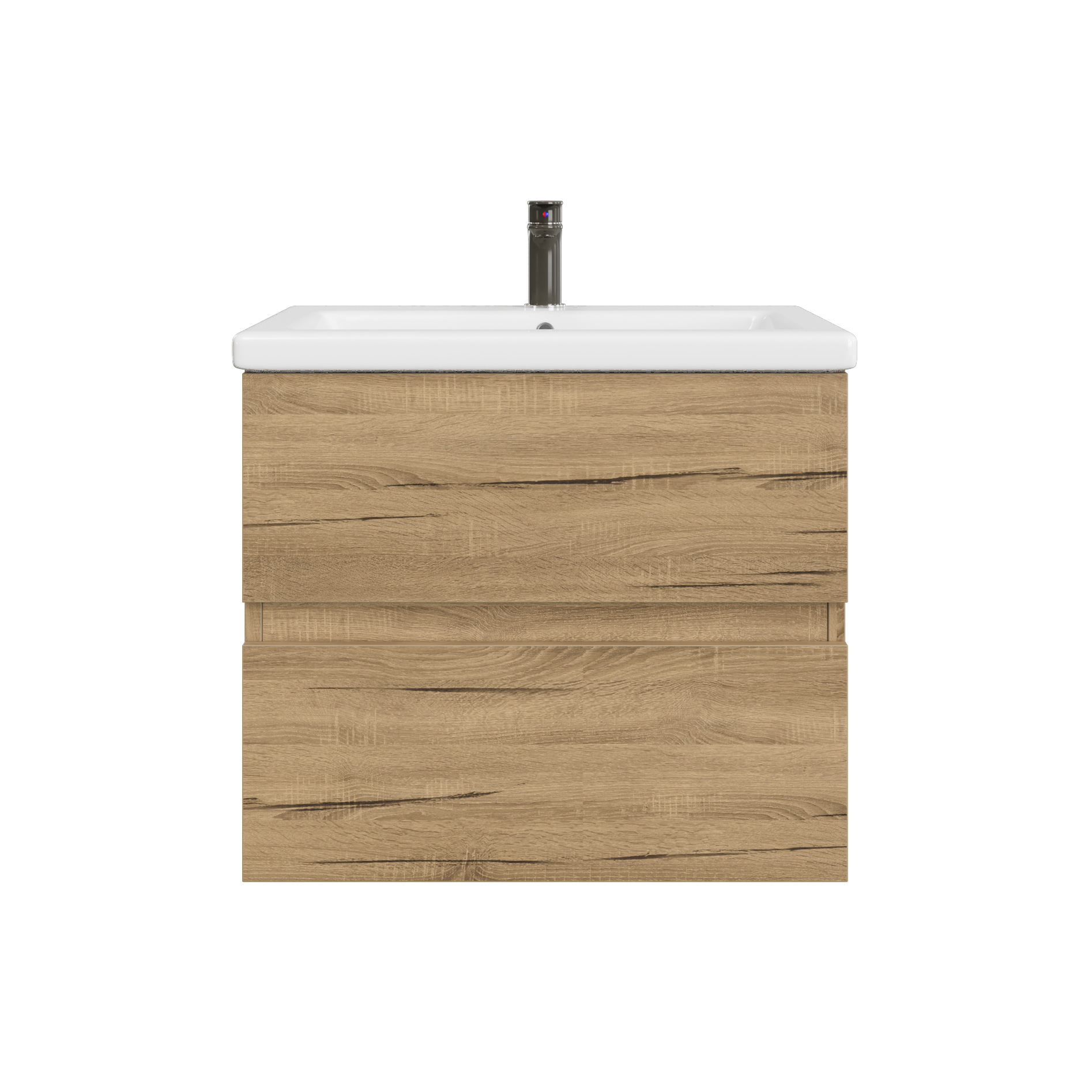 Изображение товара Тумба под раковину Sanstar Lavanti 50 выпуска Россия подвесная 2 ящика