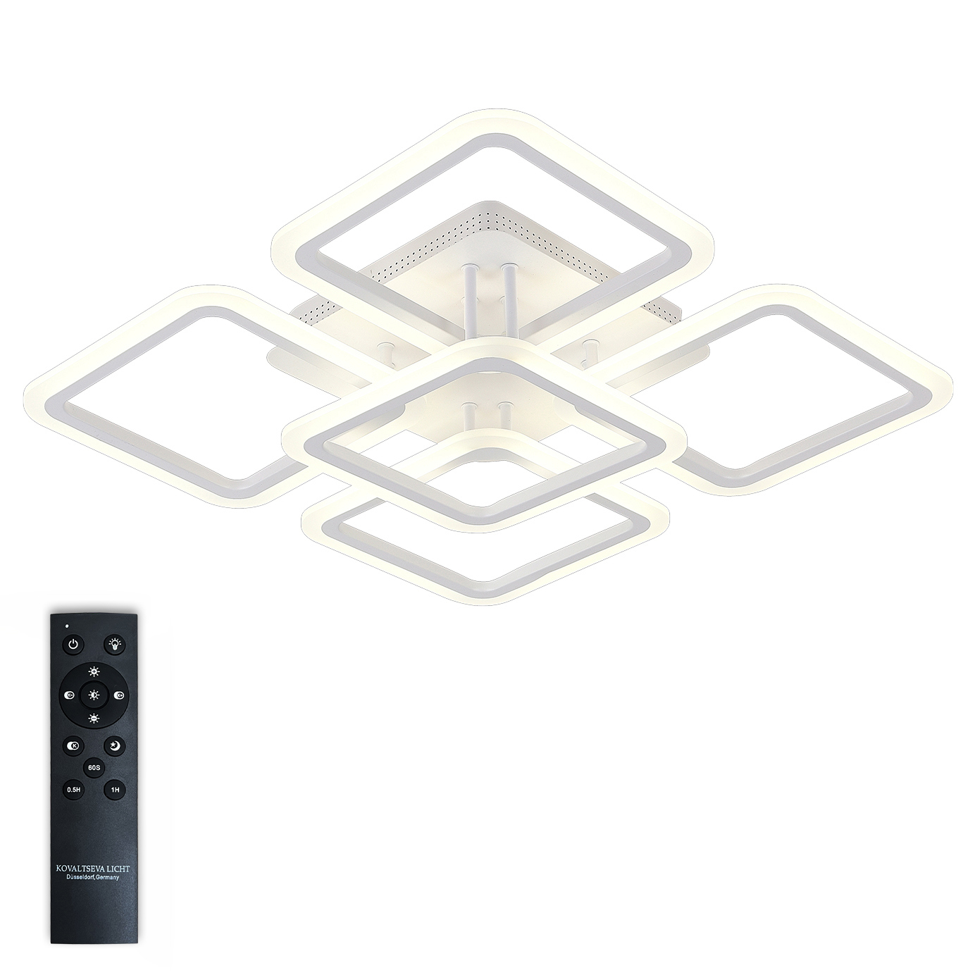 Изображение товара Люстра потолочная светодиодная Natali Kovaltseva HIGH-TECH LED LAMPS 82022 120W